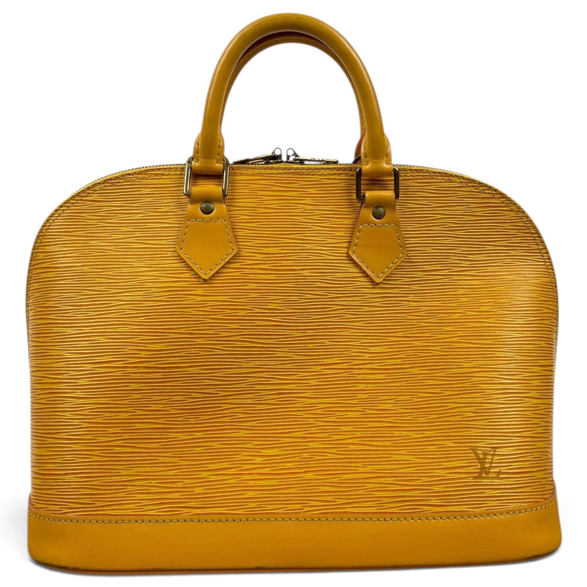 Alma leather handbag
