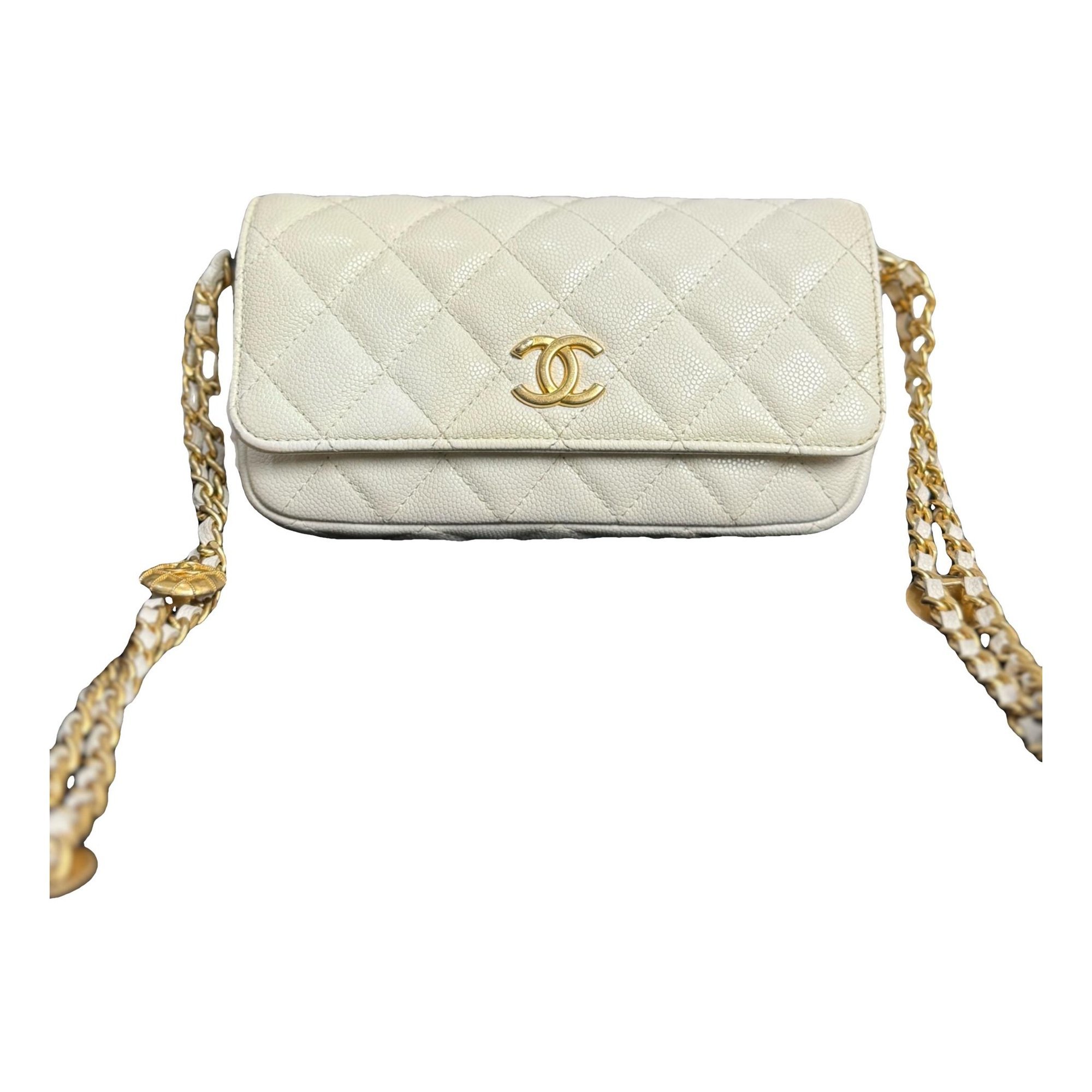 Wallet On Chain Timeless/Classique leather crossbody bag