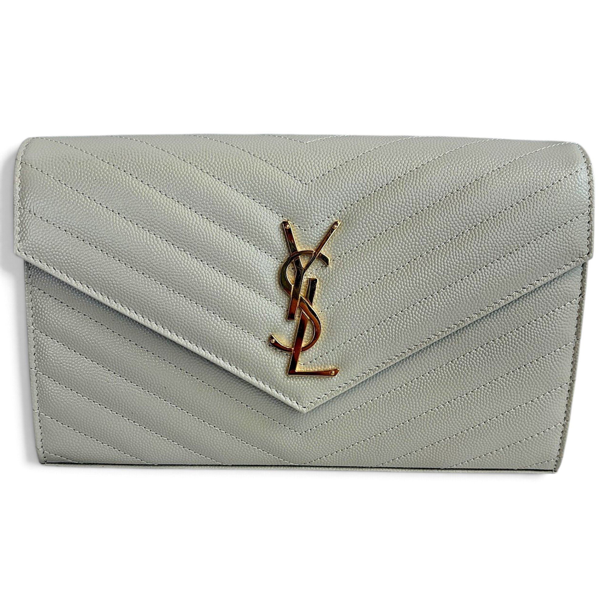 Envelope leather crossbody bag