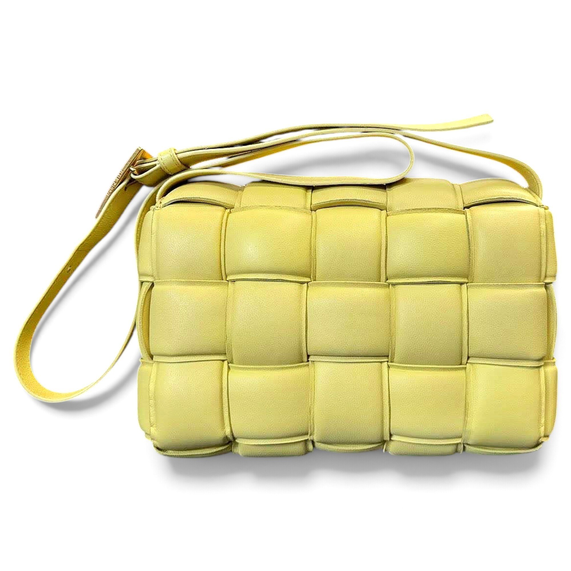 Cassette leather handbag