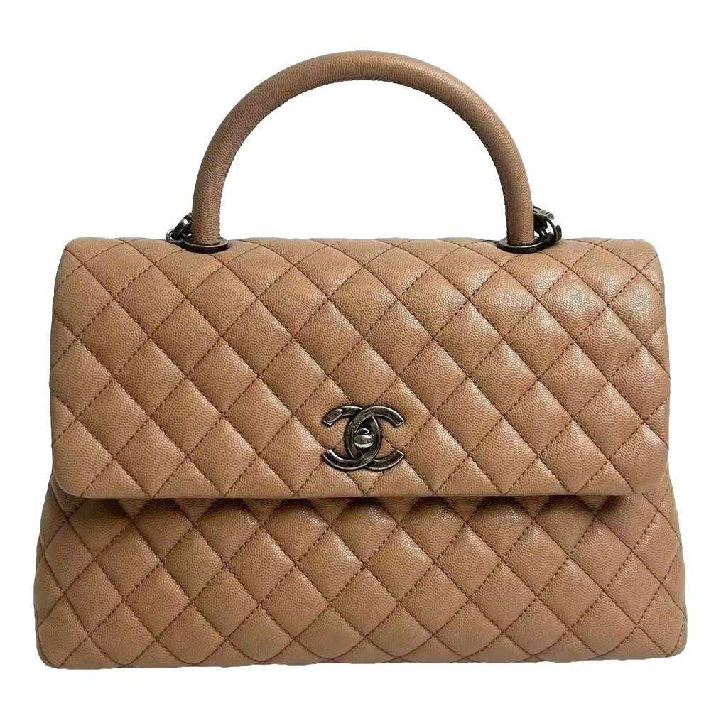 Coco Handle leather handbag