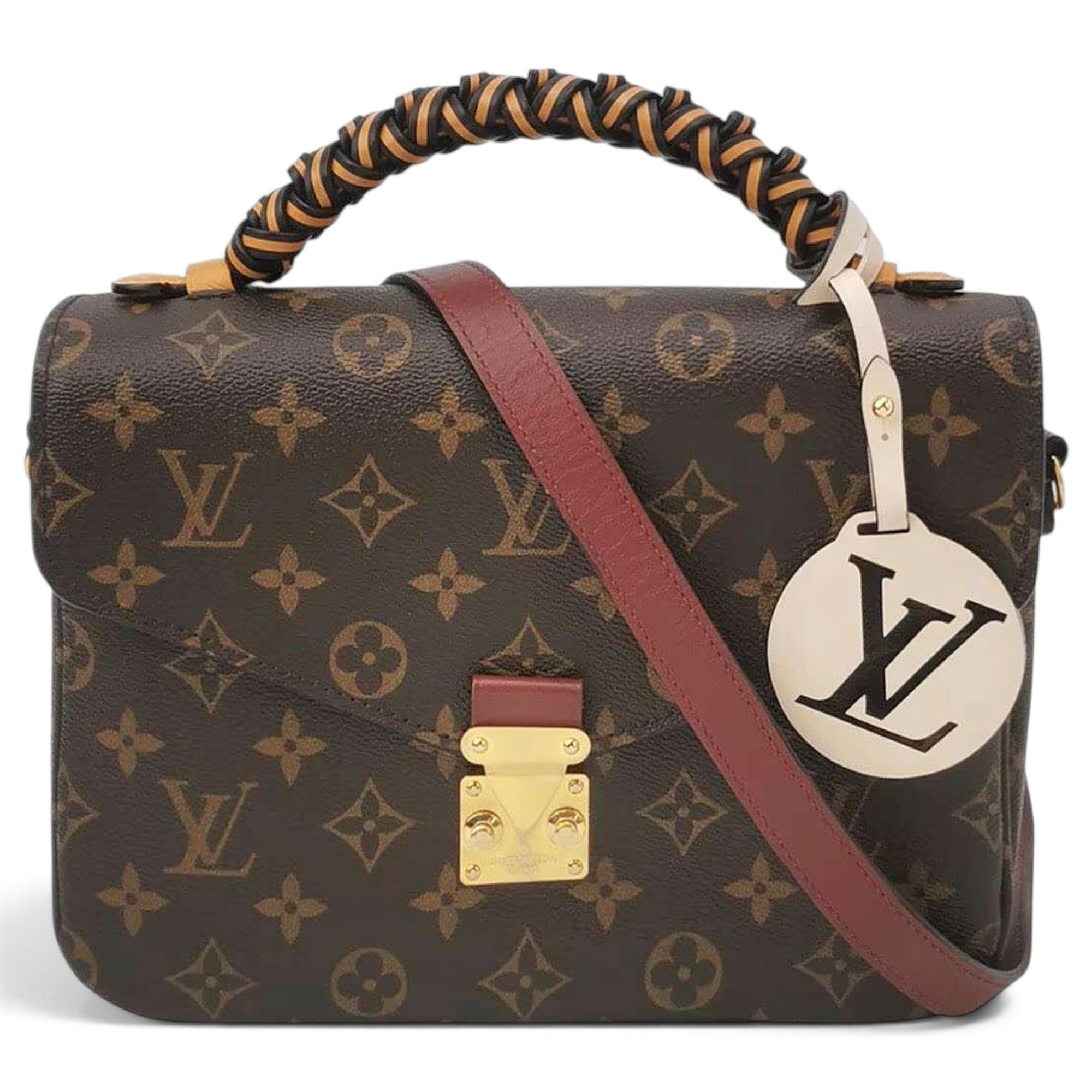 Metis leather handbag