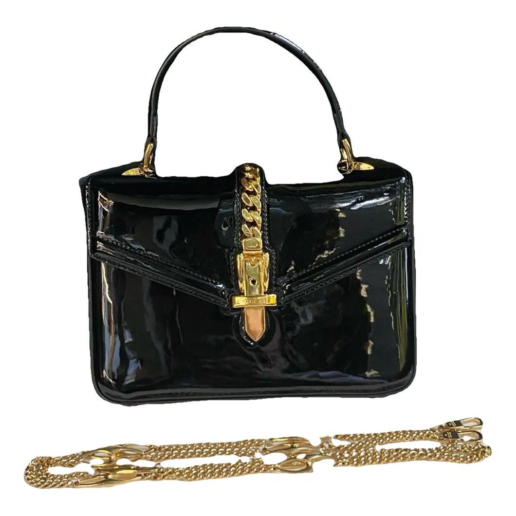 Sylvie 1969 patent leather handbag