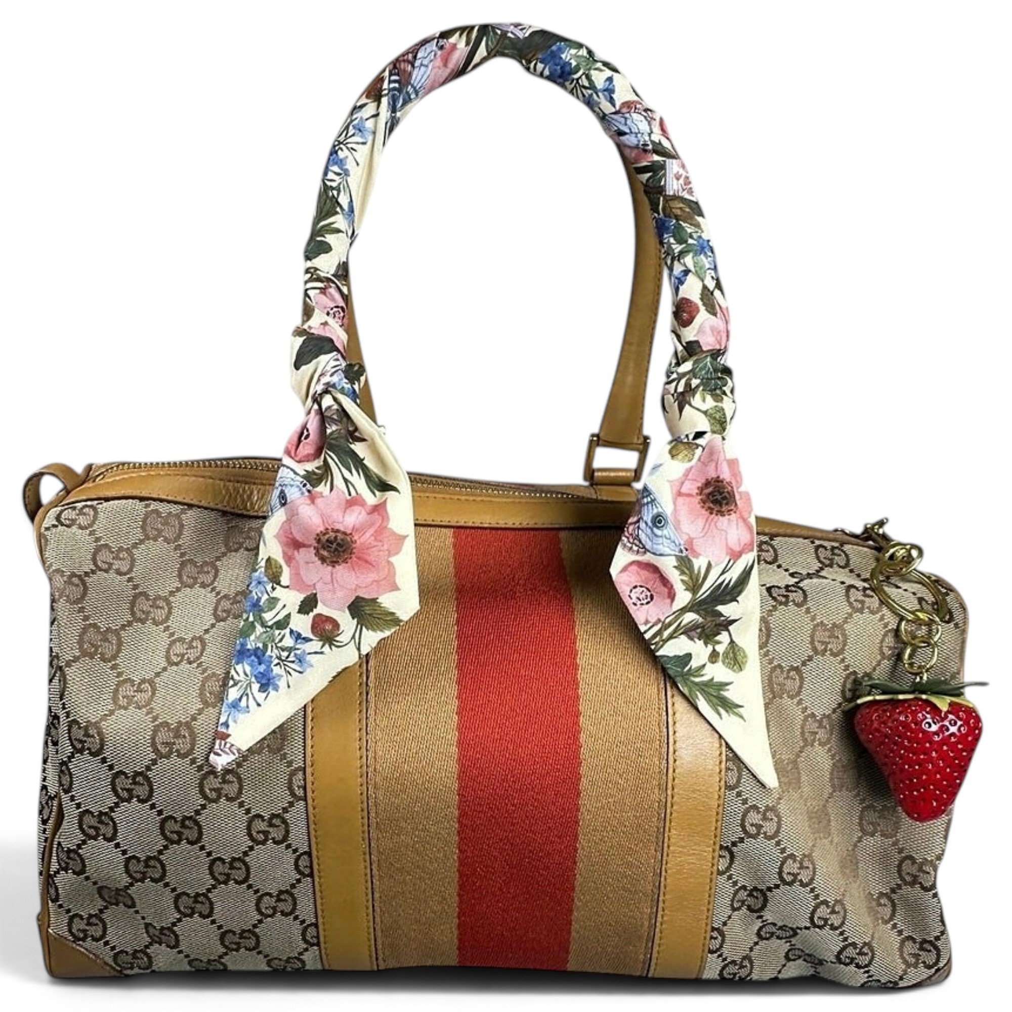 Leather satchel