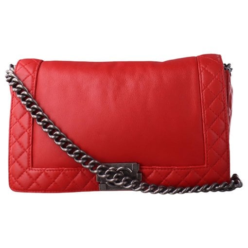 Leather crossbody bag