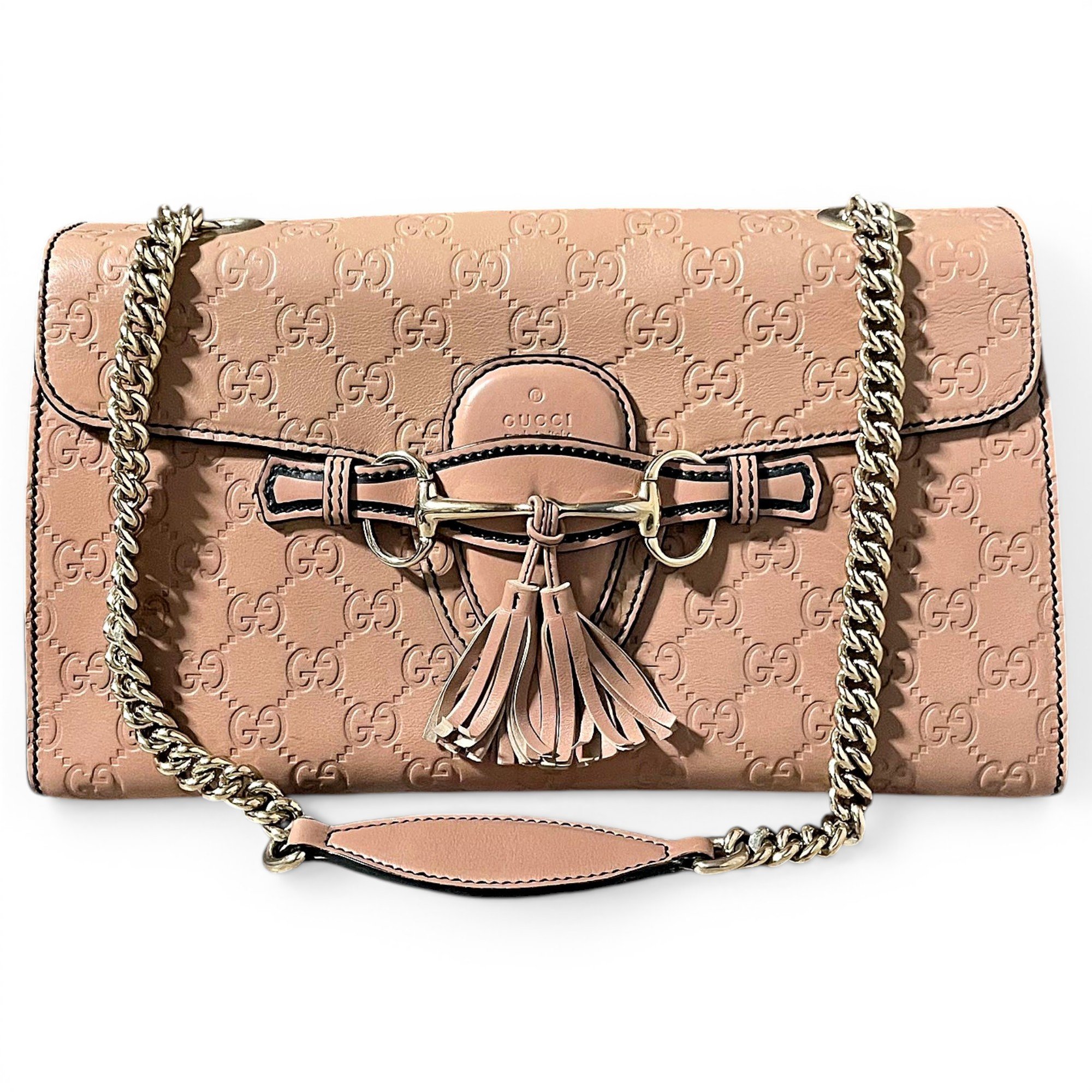 Emily leather crossbody bag