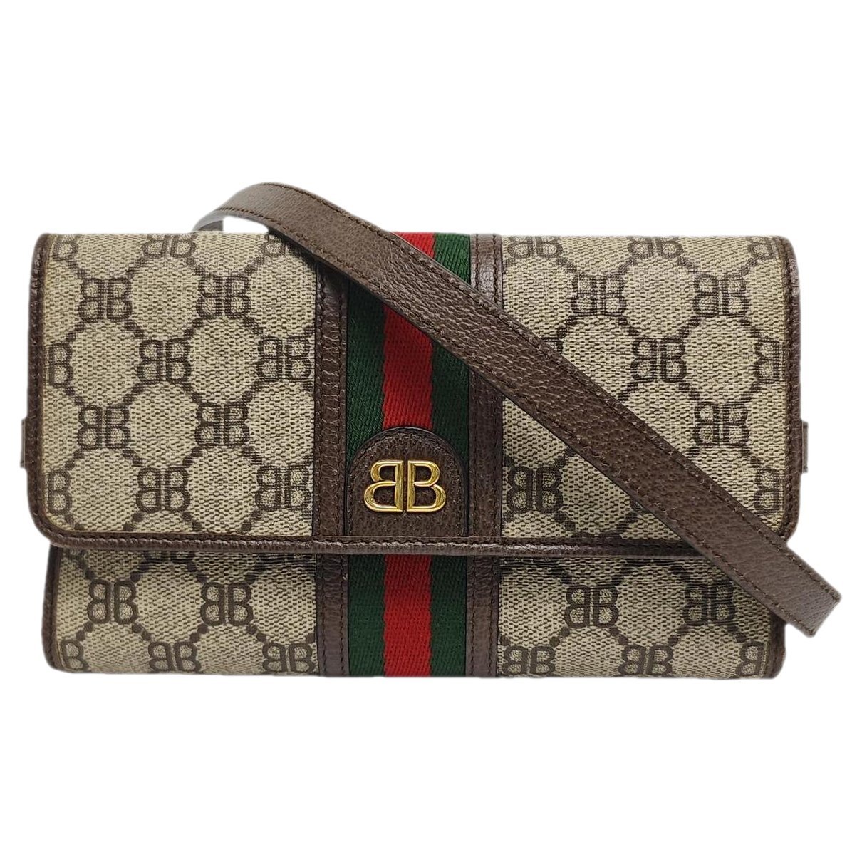 Leather crossbody bag