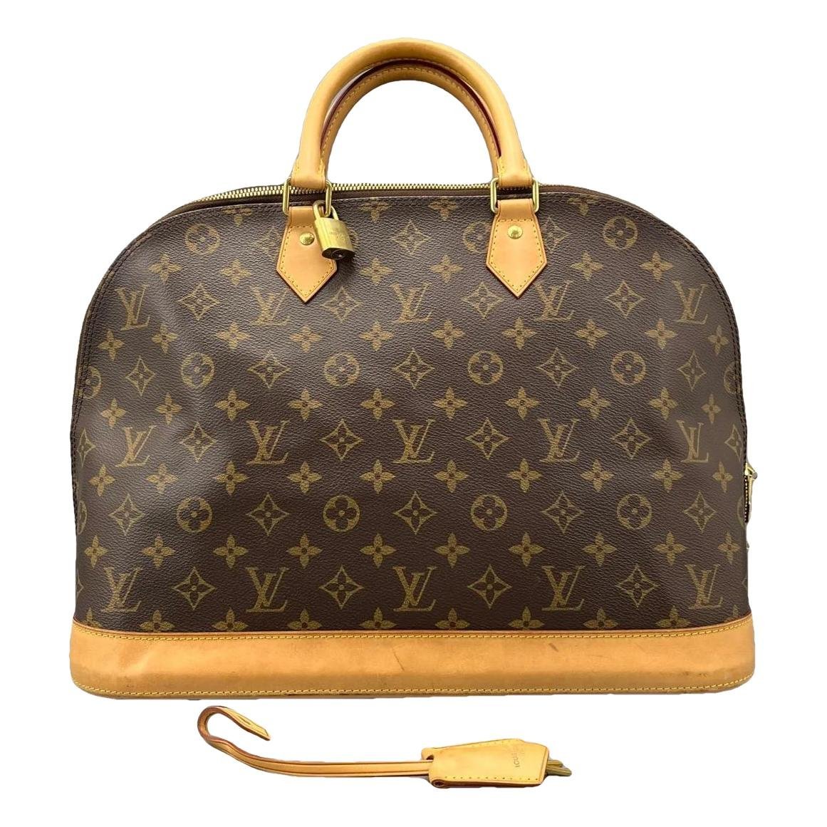 Alma leather handbag