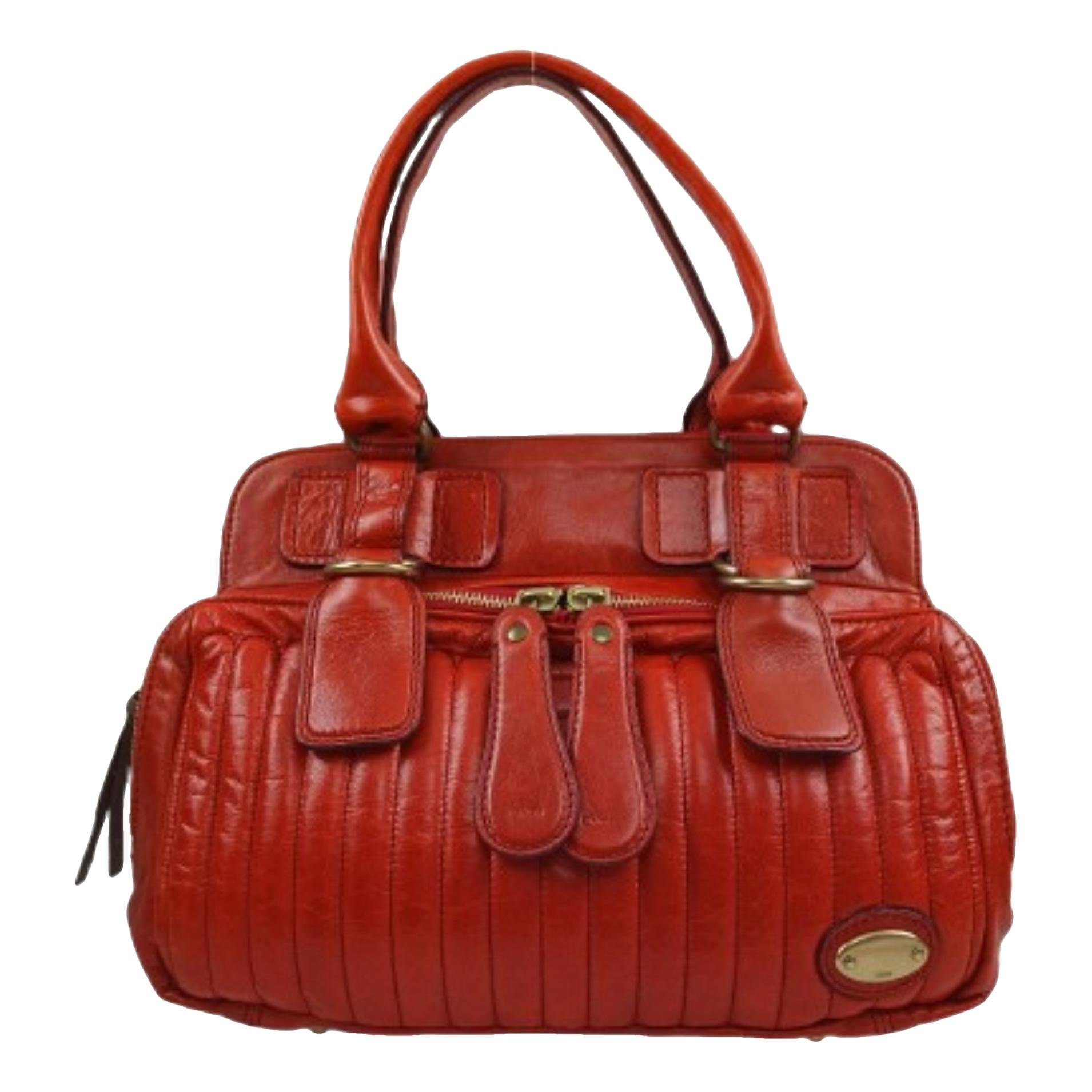 Bay leather tote
