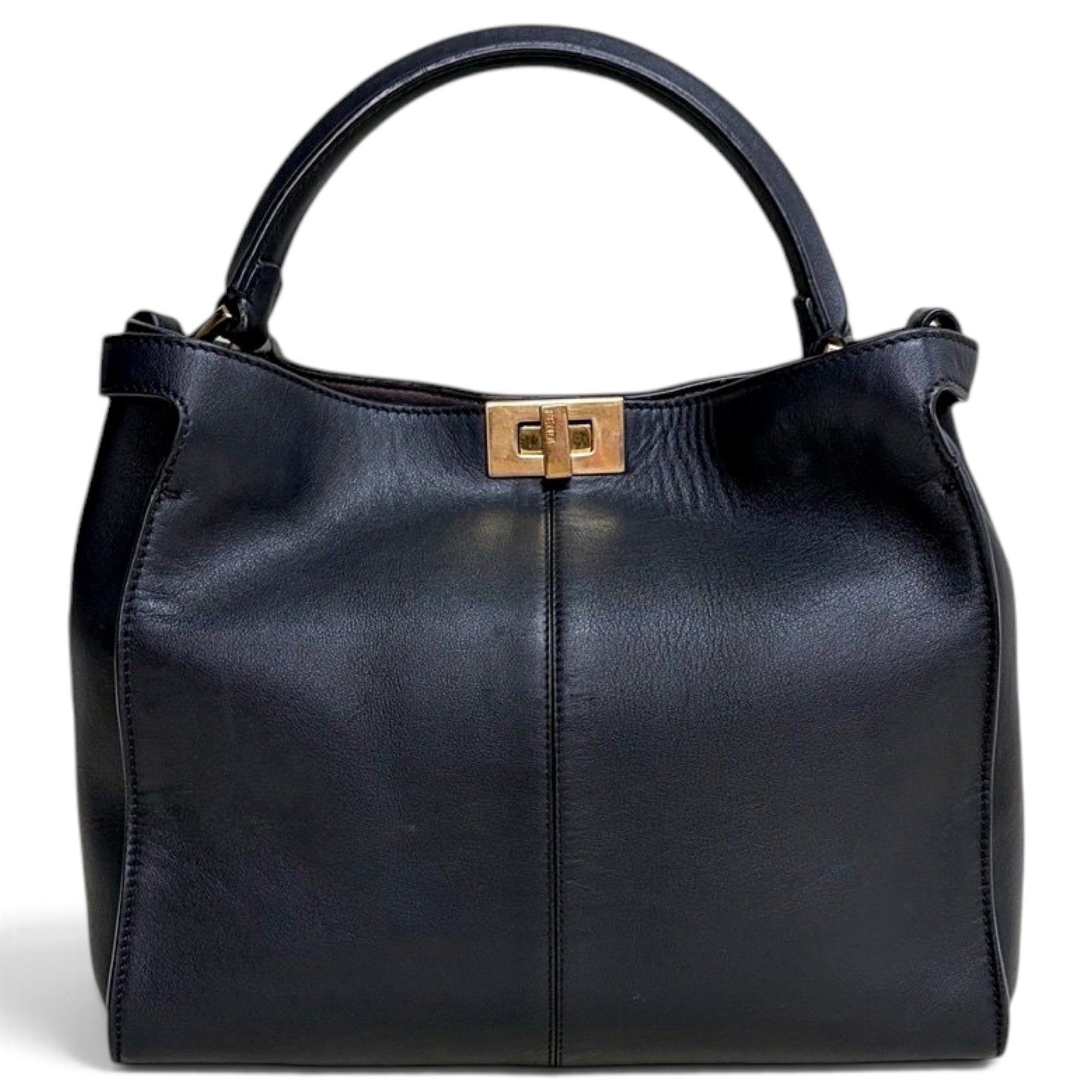 Peekaboo X-Lite leather handbag