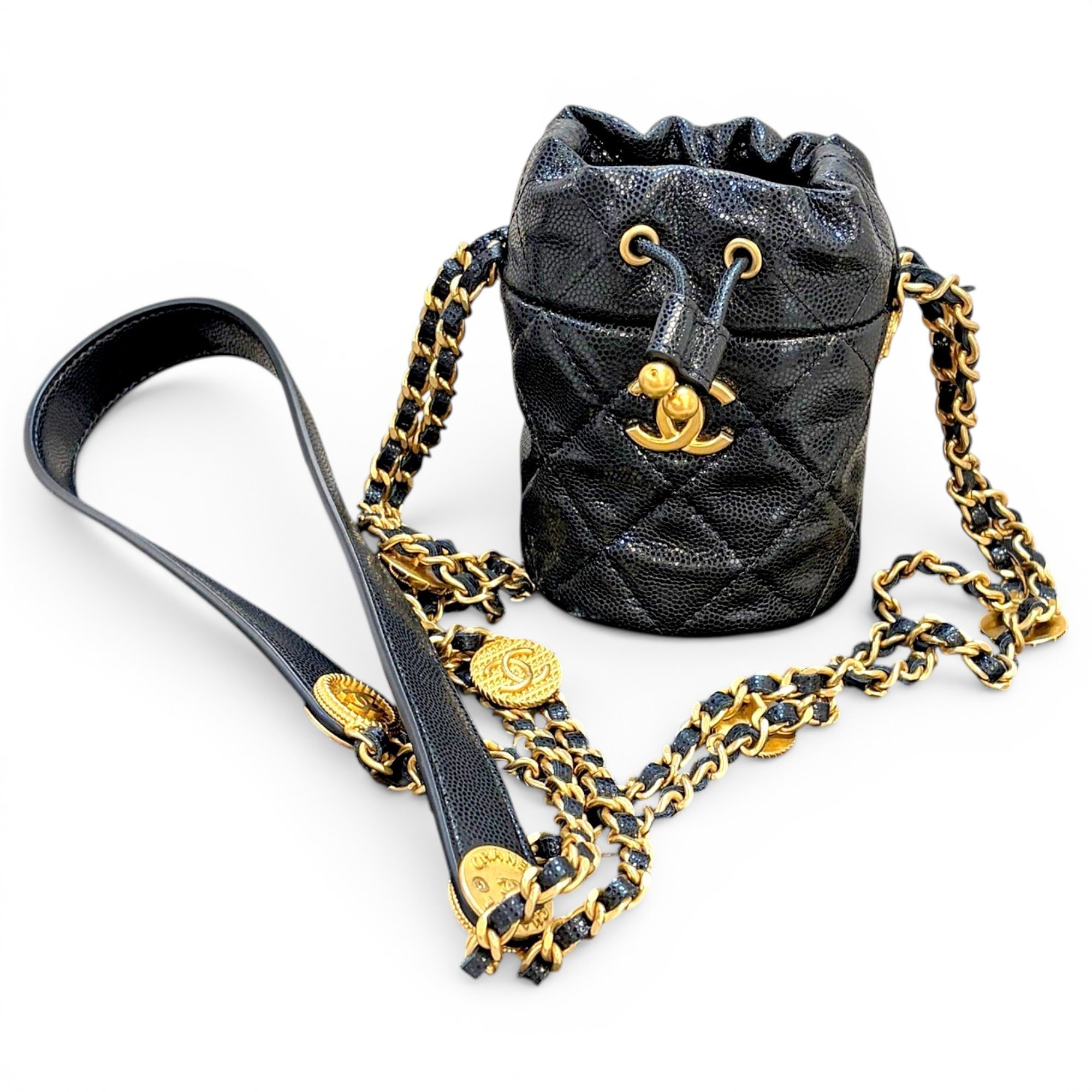 Leather handbag