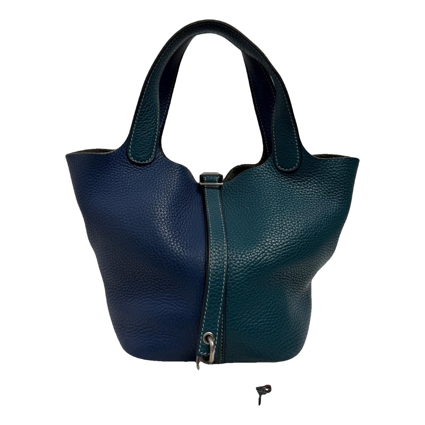 Hermes Picotin Handbag Gold Clemence Leather 2019