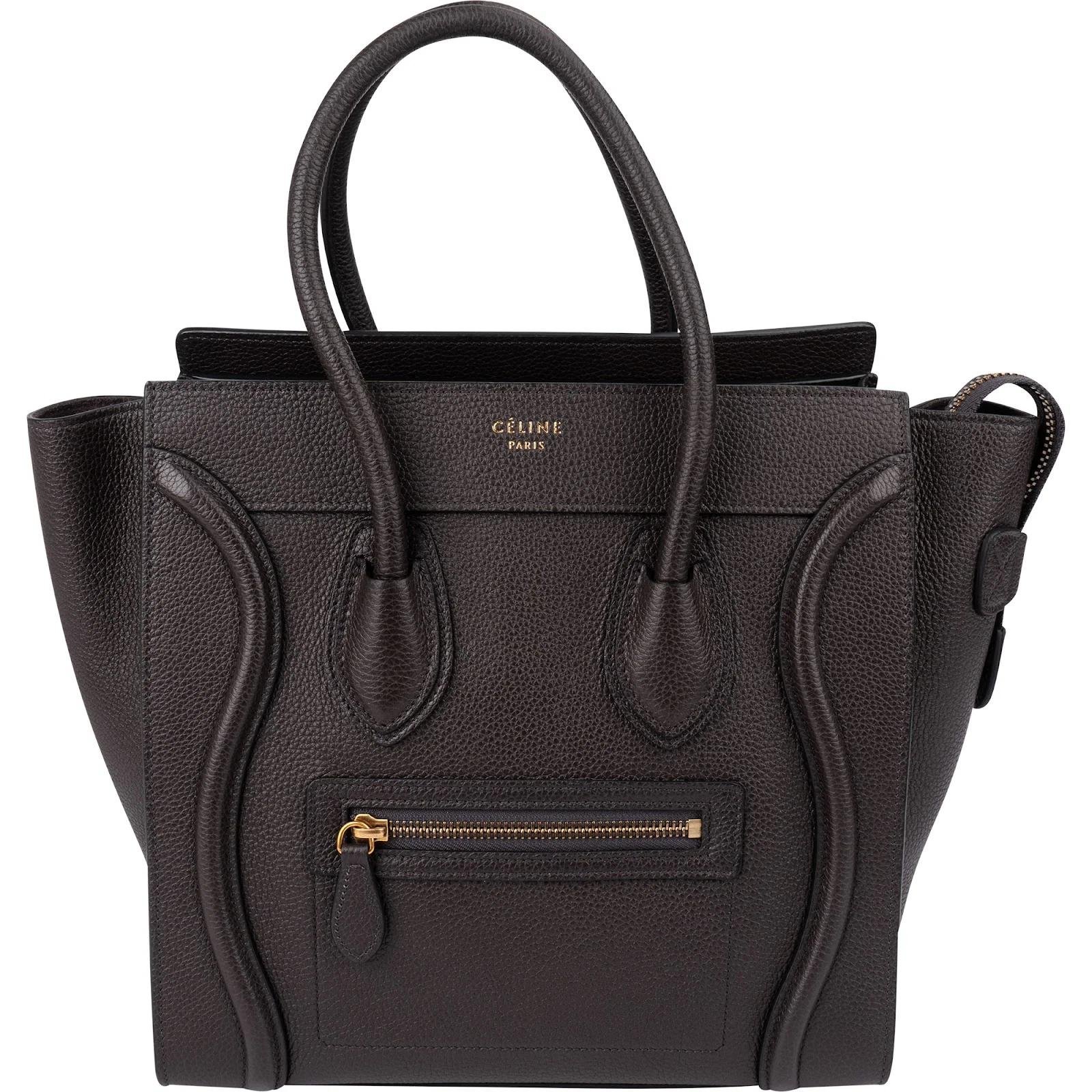 Luggage leather handbag