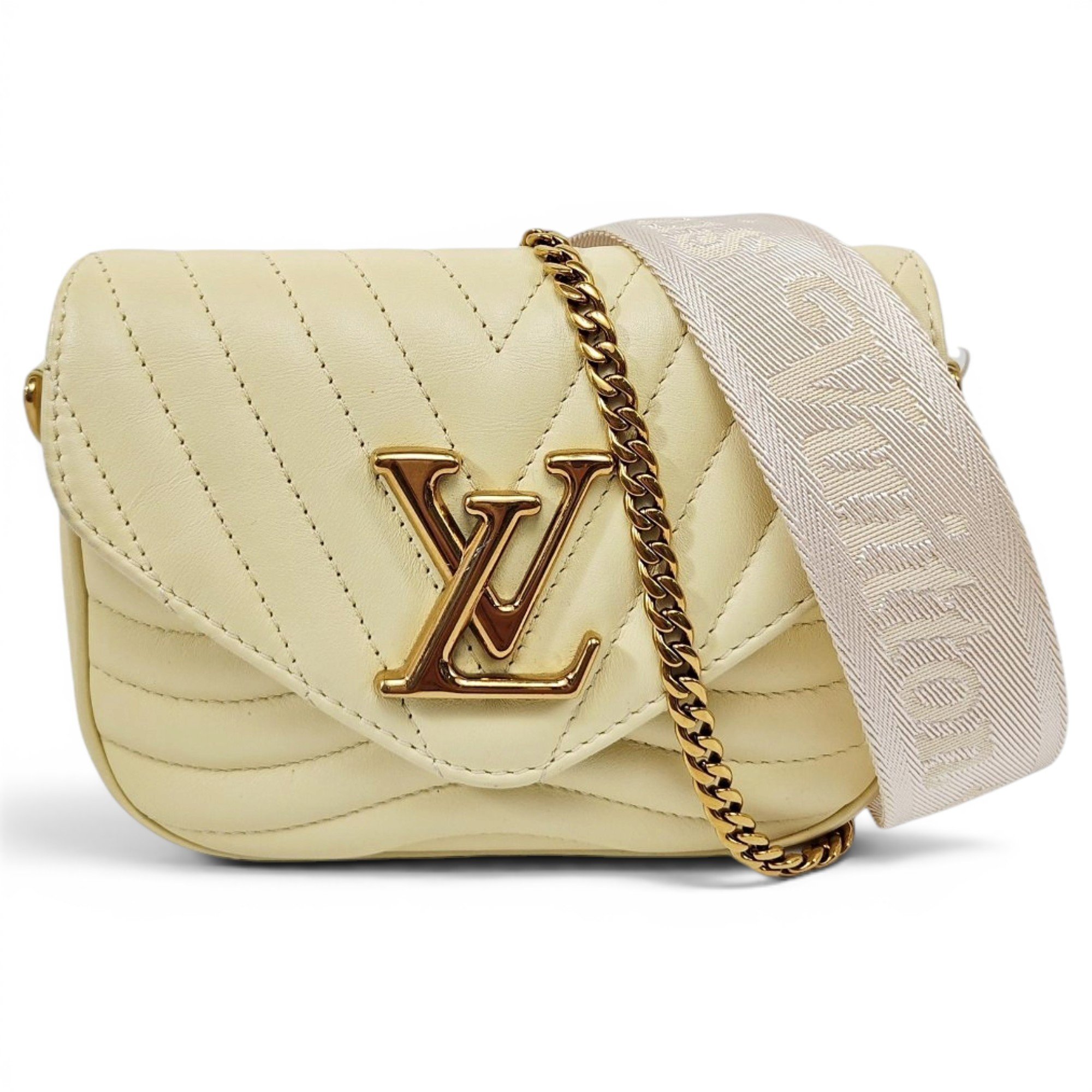 New Wave leather handbag
