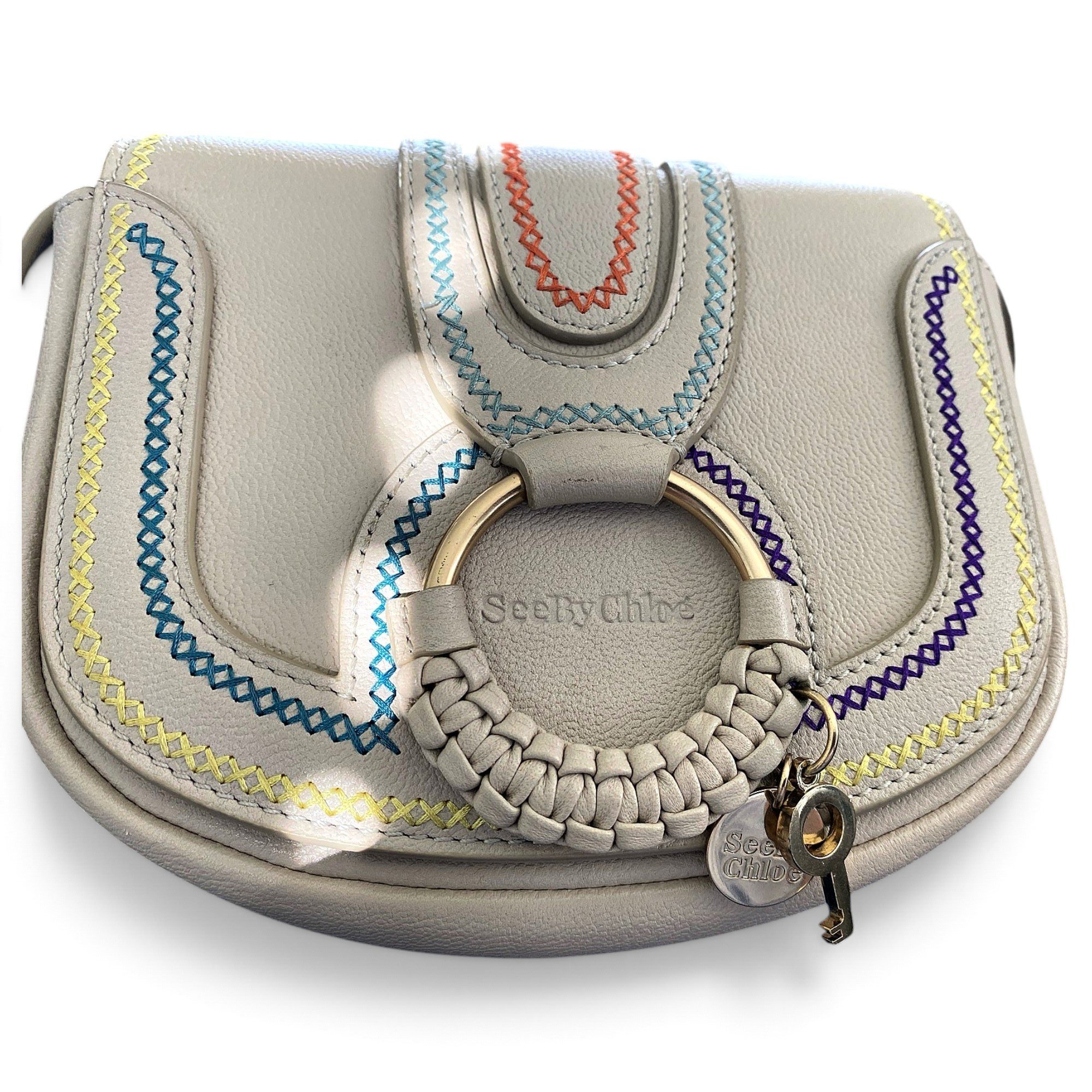 Leather crossbody bag