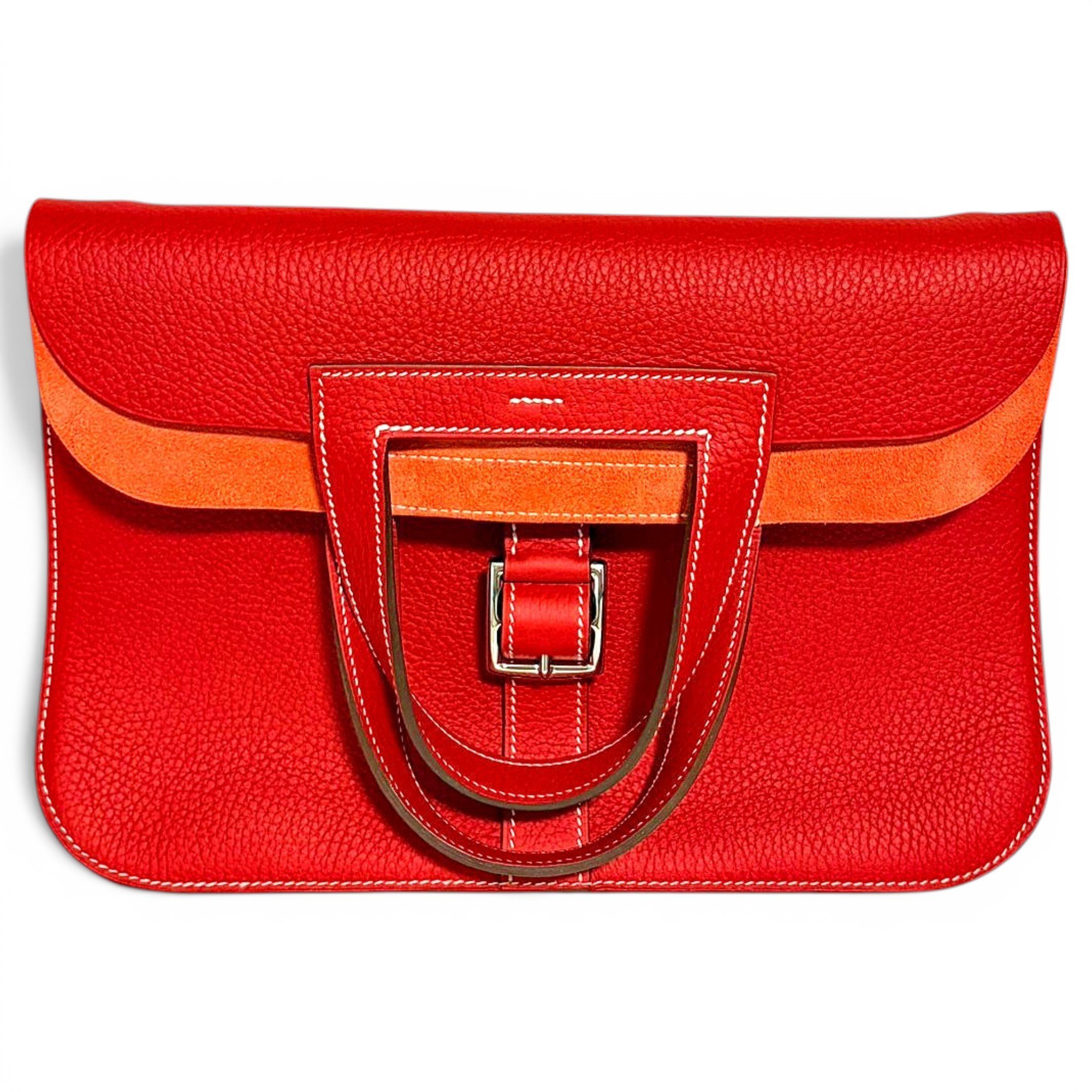 Halzan leather handbag