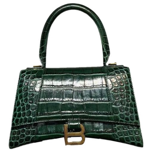 Hourglass pony-style calfskin handbag