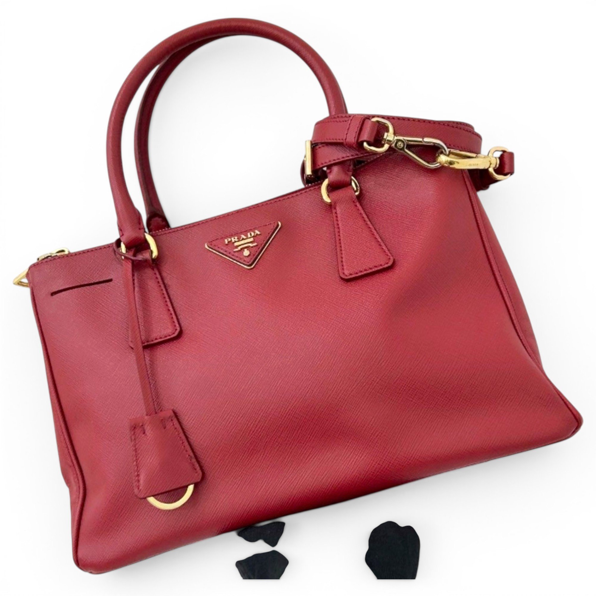 Galleria leather handbag
