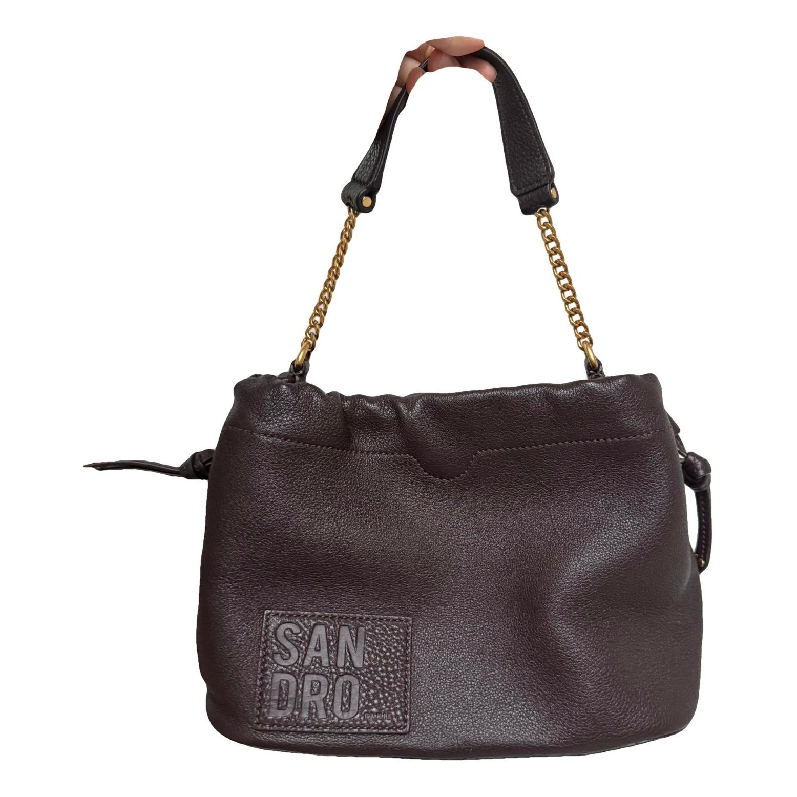 Leather handbag