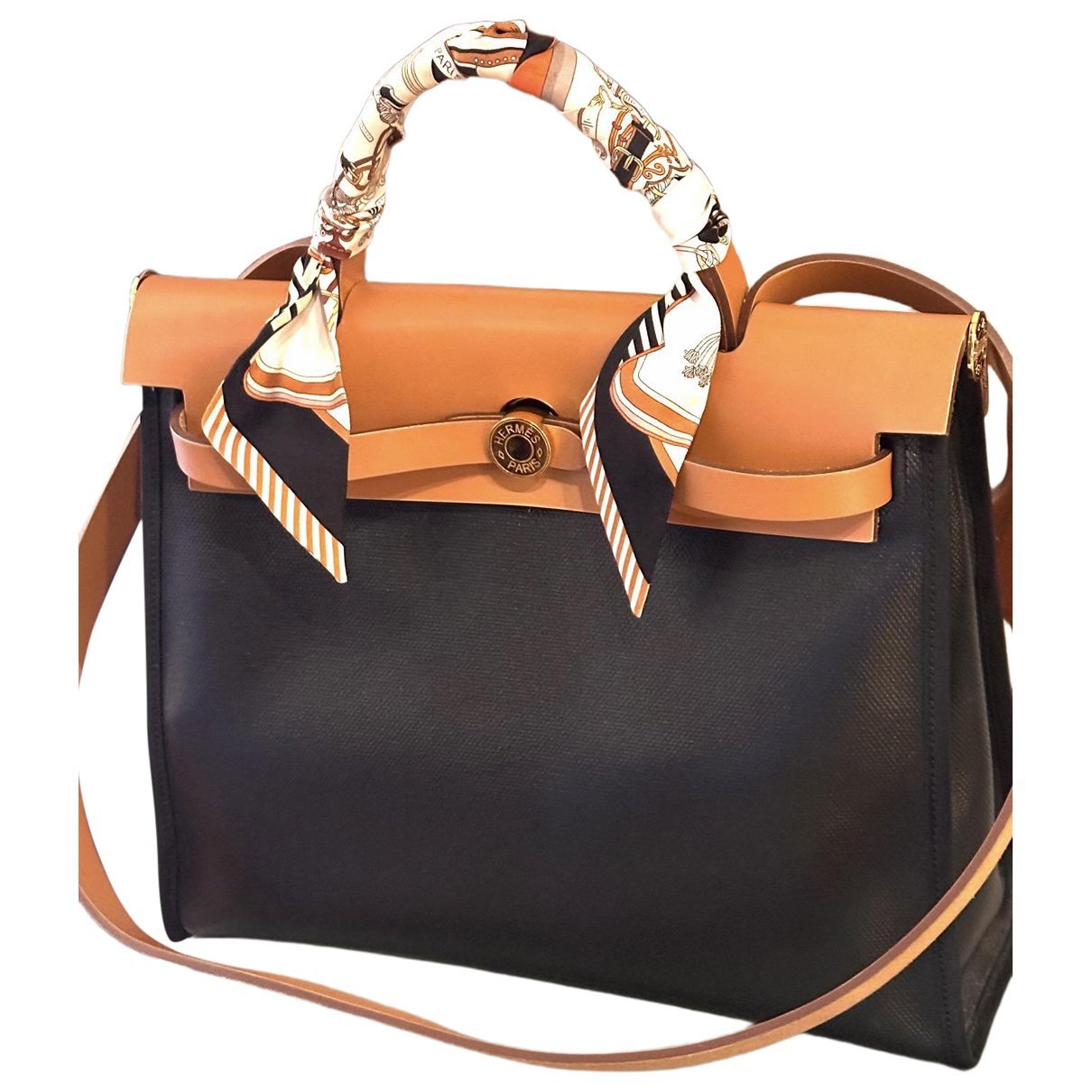Herbag leather handbag