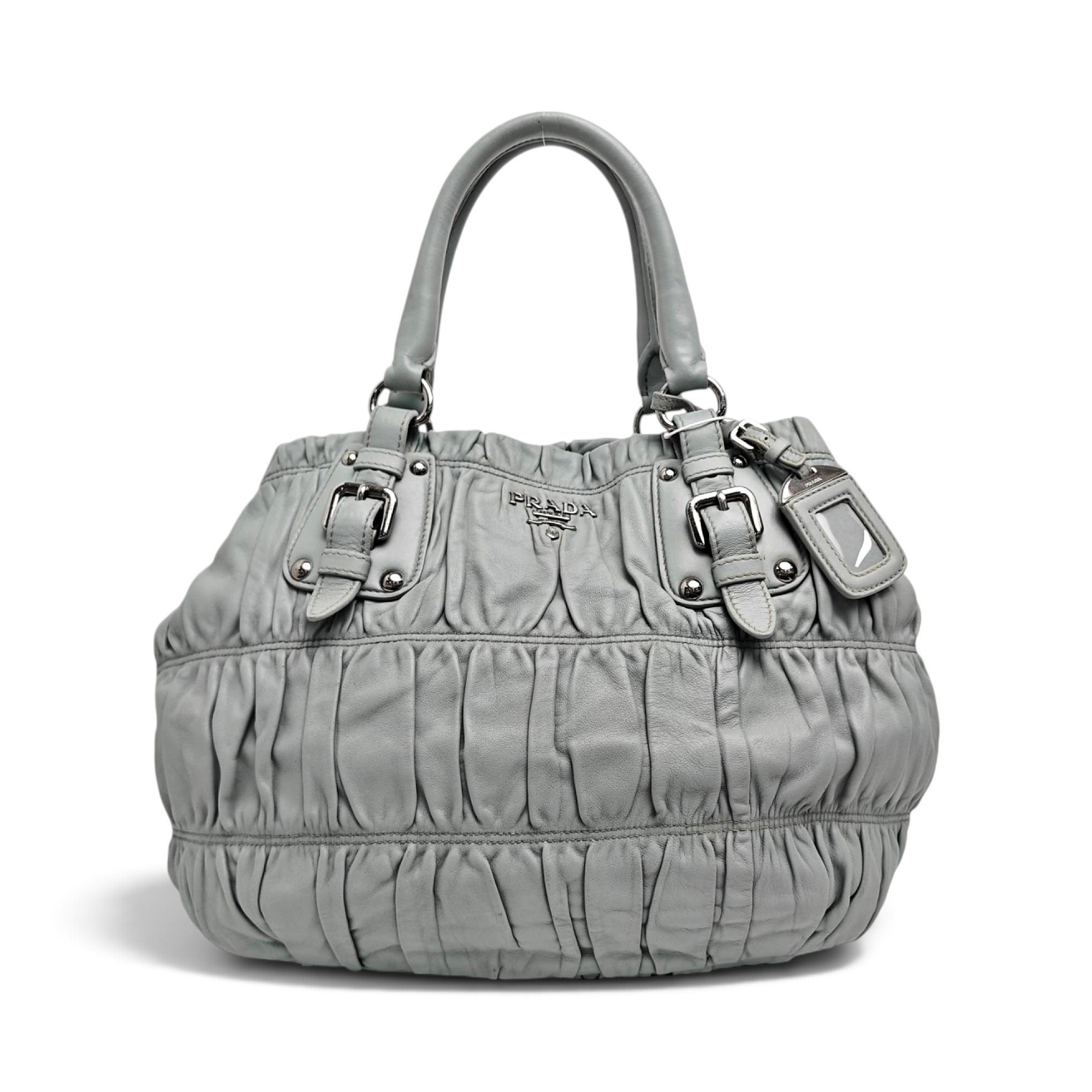 Leather tote