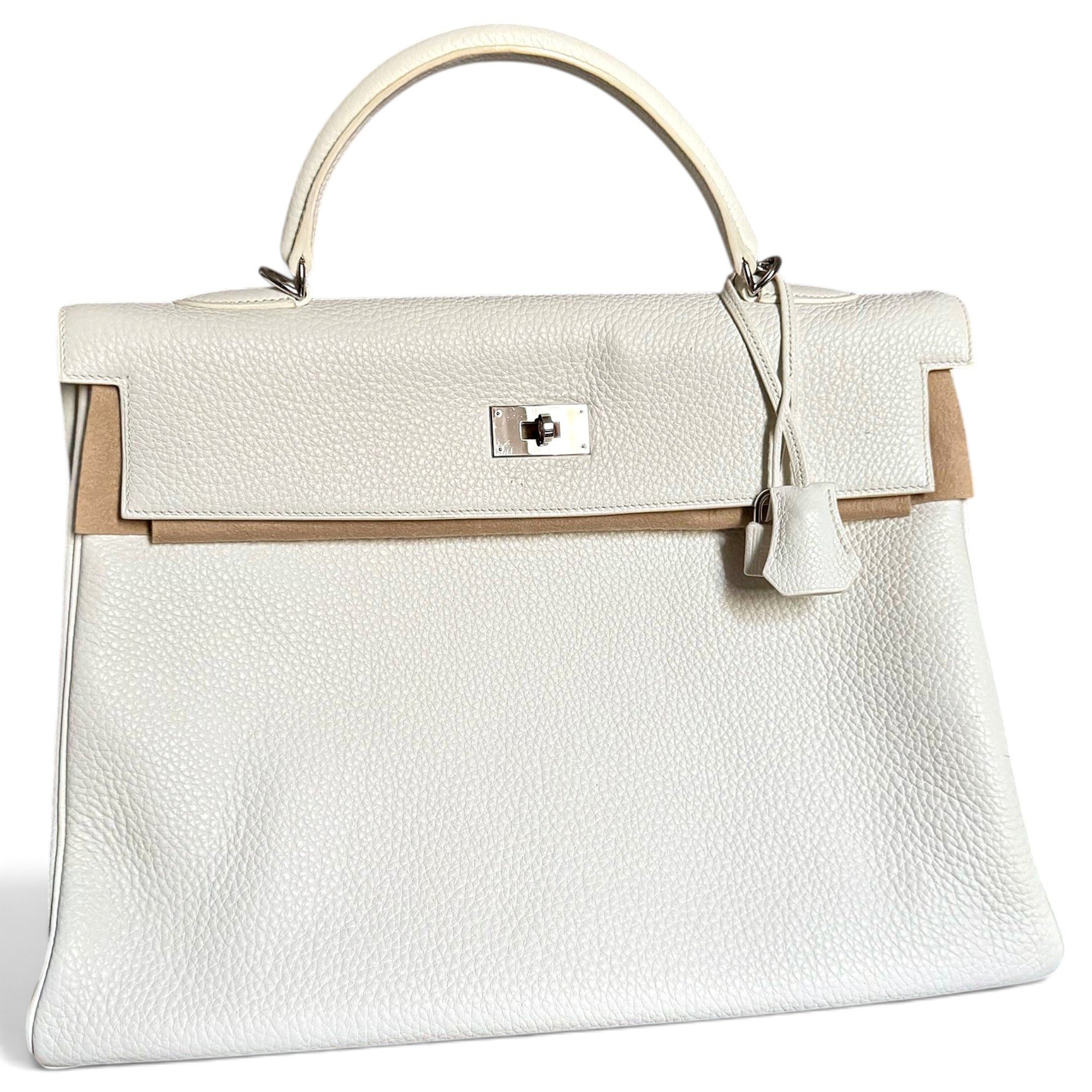 Kelly 40 leather handbag