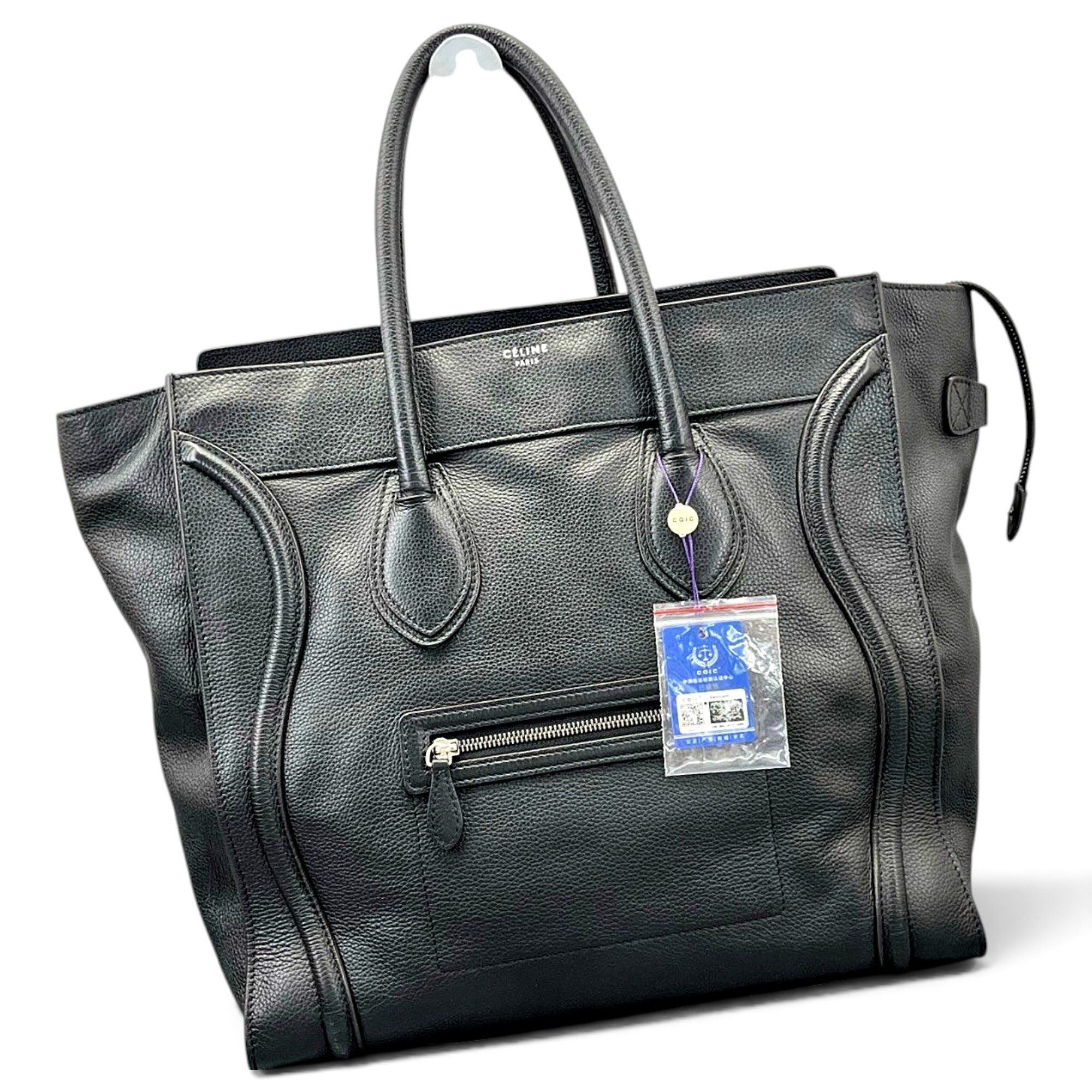 Luggage leather handbag