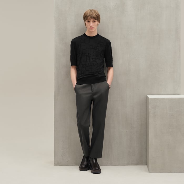 Noir "Meli-mors Integral" Crewneck Sweater