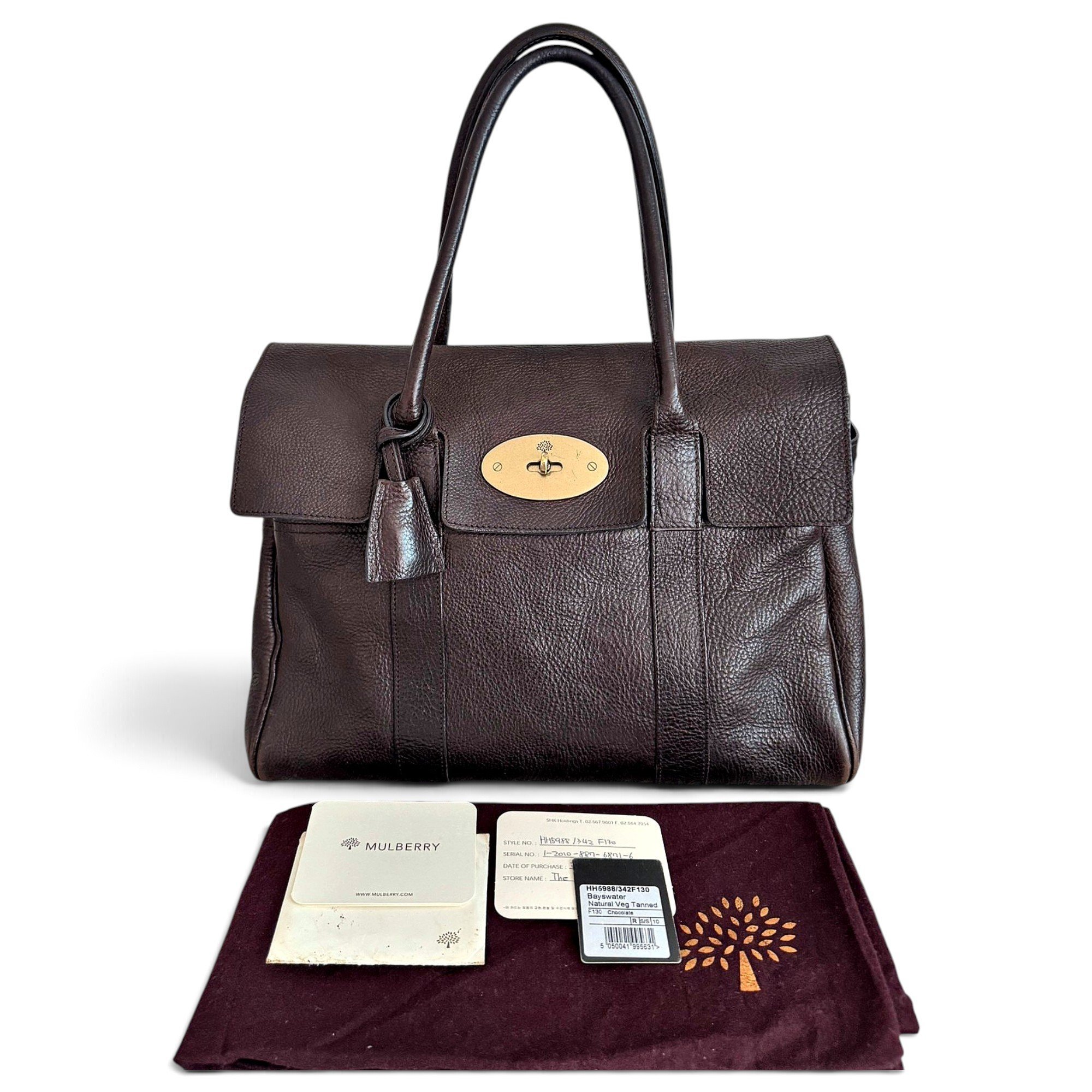 Bayswater leather handbag