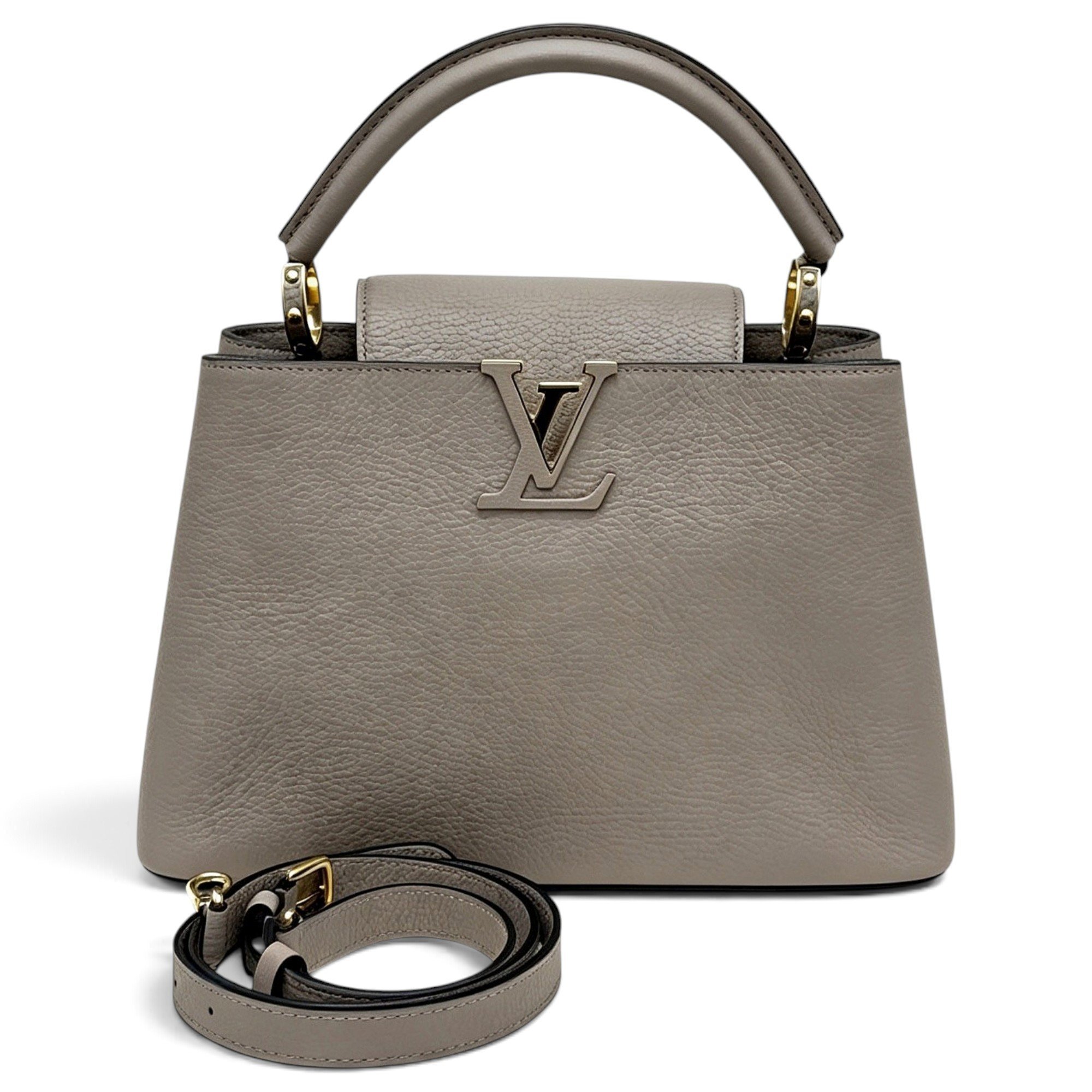 Capucines leather handbag
