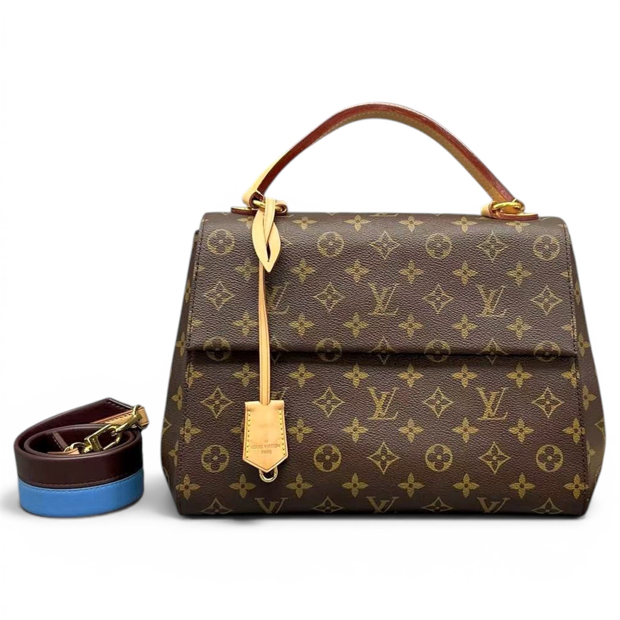 Cluny leather handbag