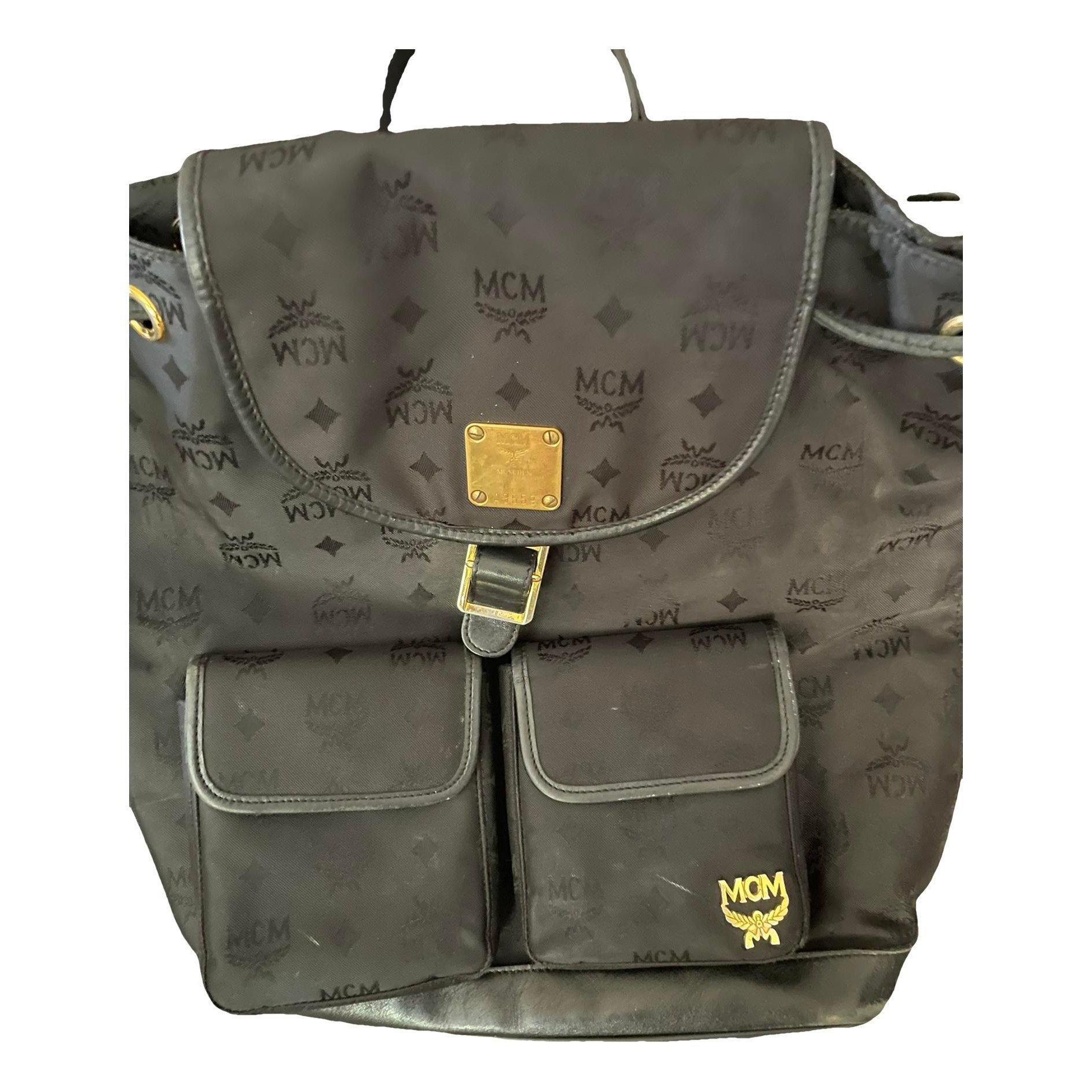 MCM Stark cloth backpack