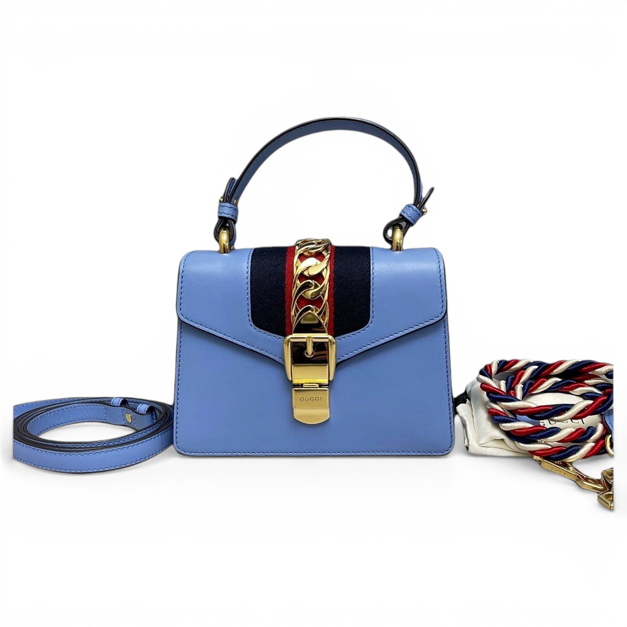 Sylvie Top Handle leather handbag