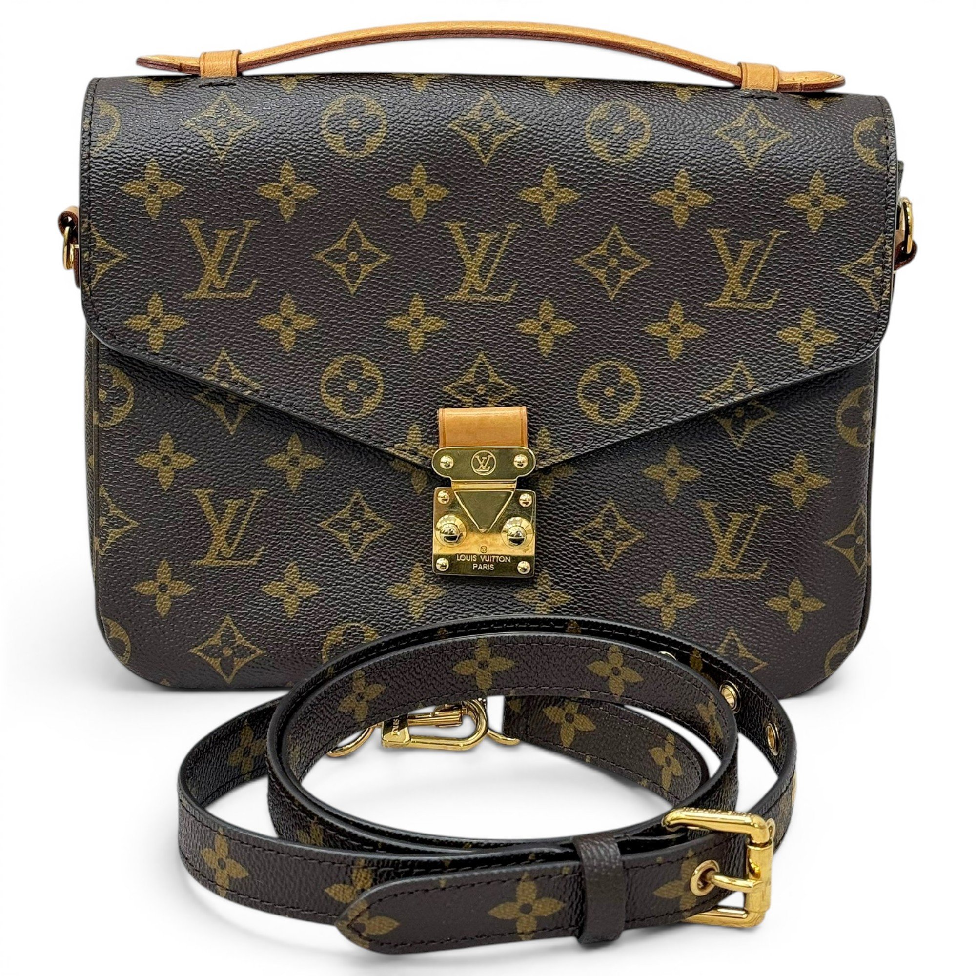Metis leather handbag