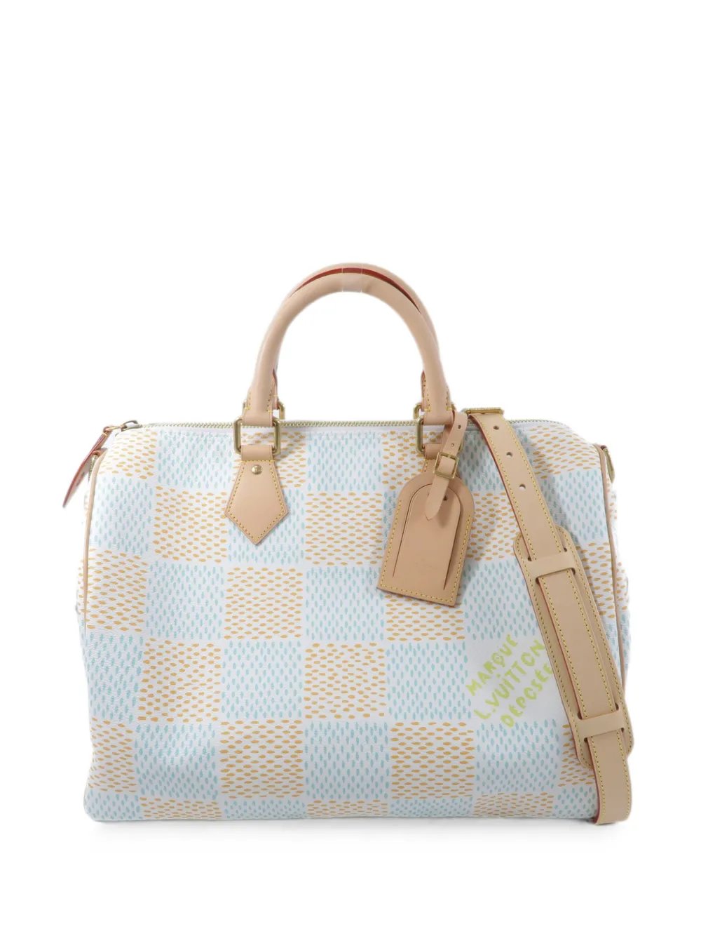 Speedy Bandouli(re Damier Heritage tote bag