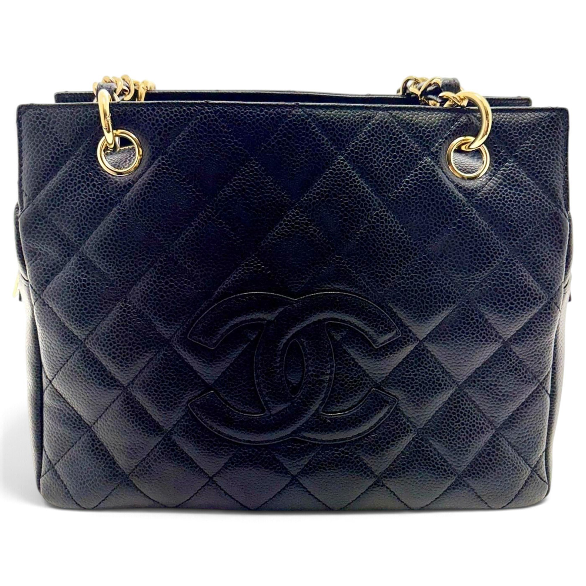 Petite Shopping Tote leather handbag