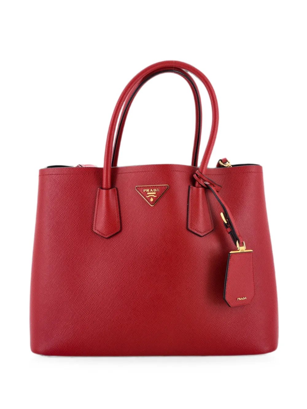 Cuir Double Saffiano Leather Medium tote bag