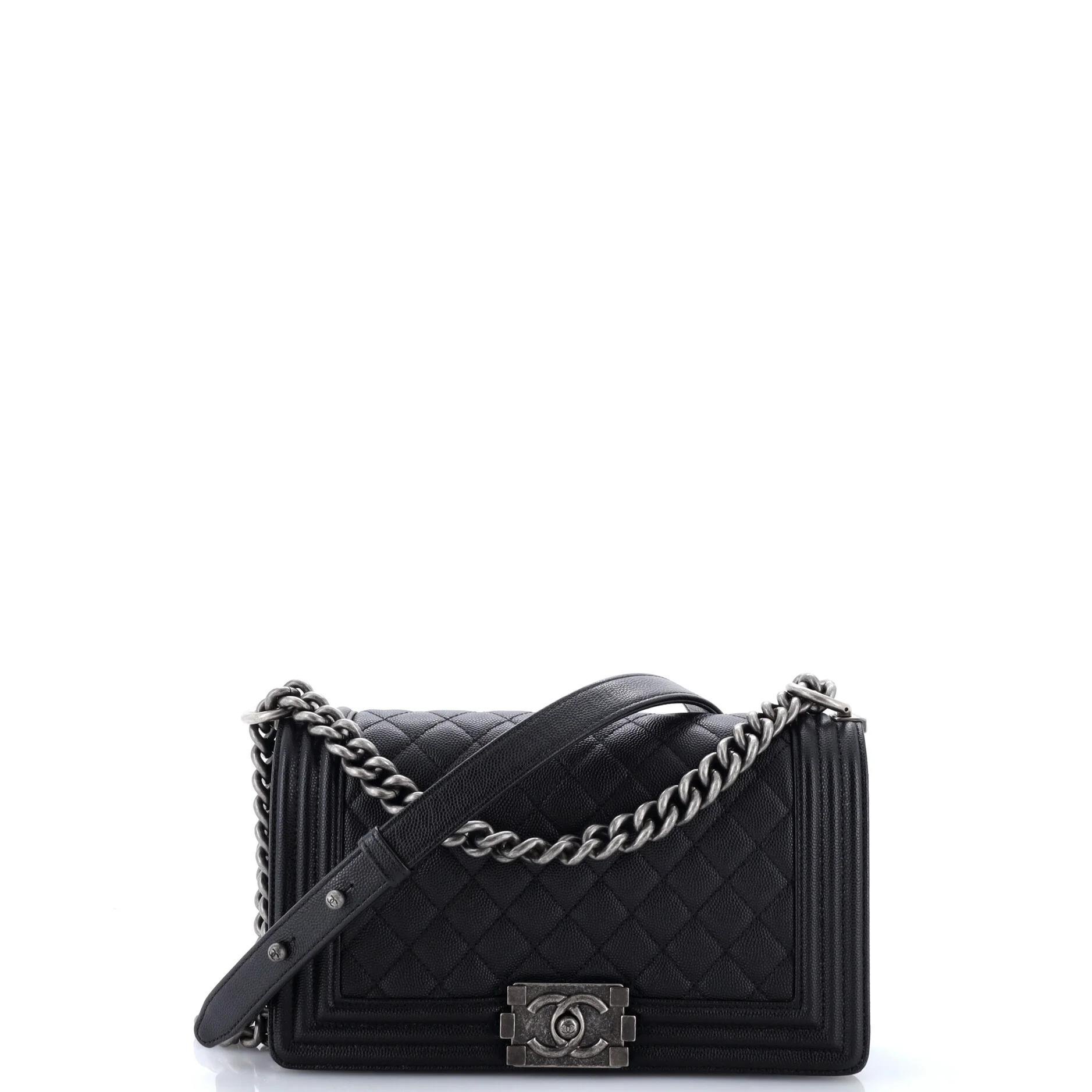 Boy leather crossbody bag