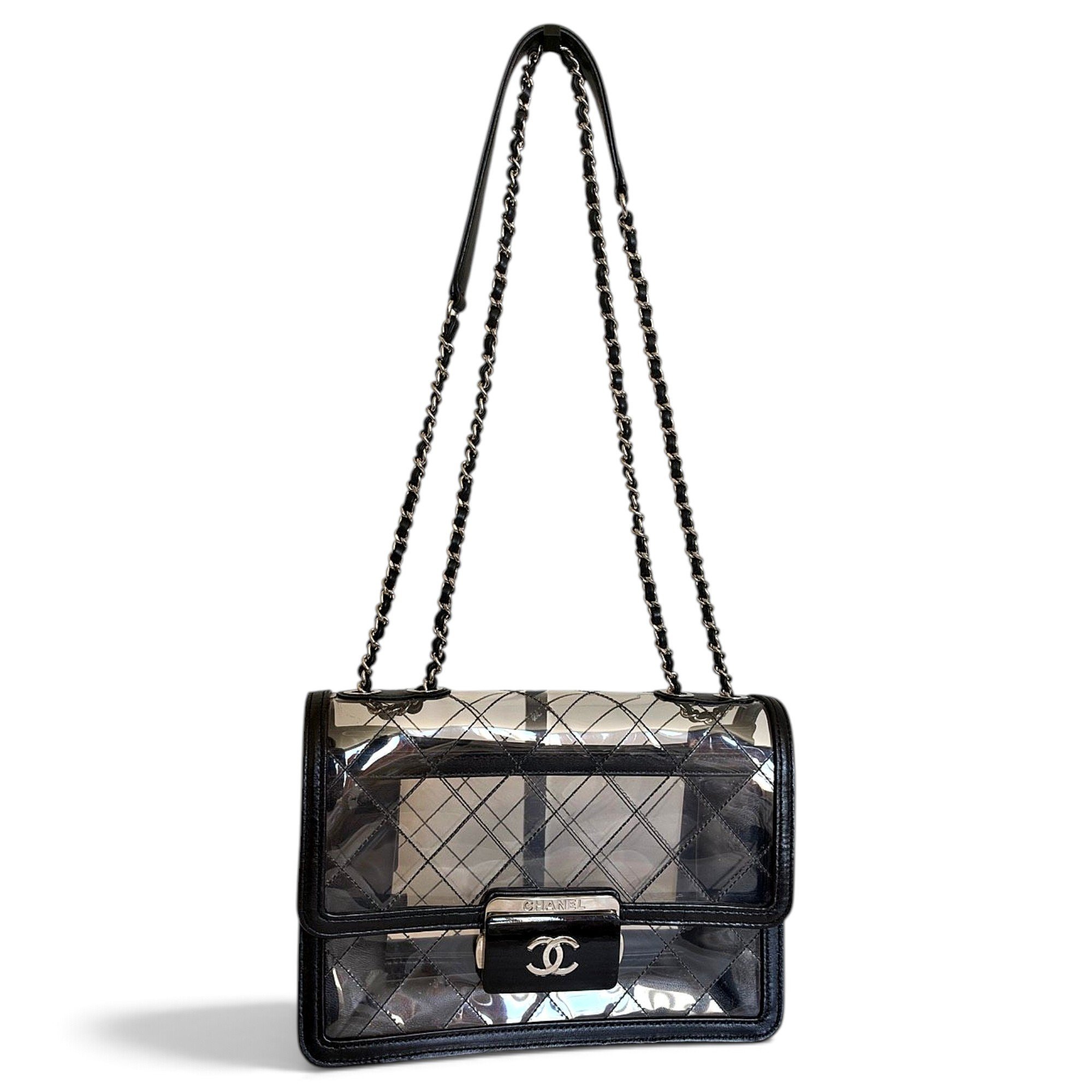 Vinyl handbag