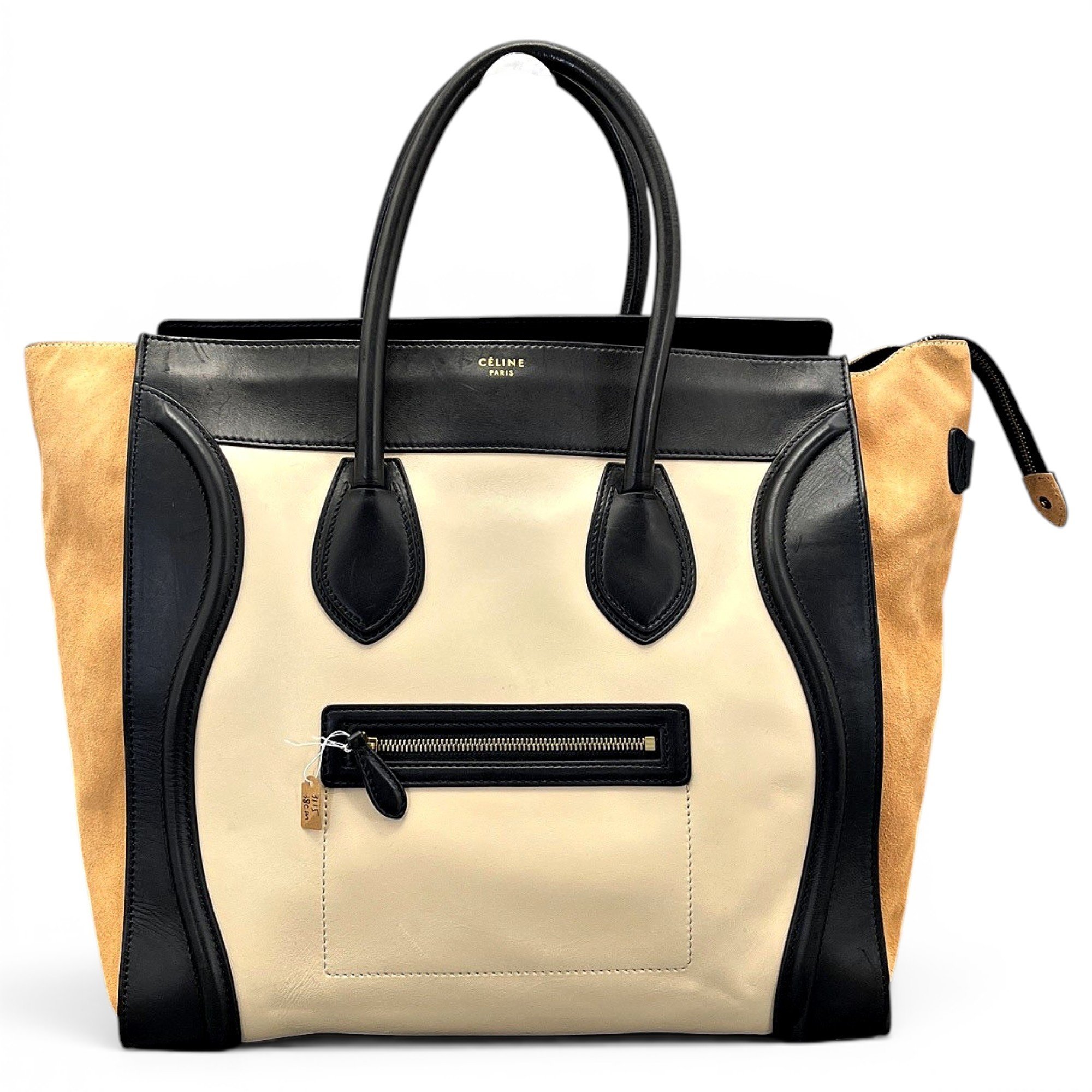 Luggage leather handbag