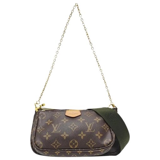 Maxi Multi Pochette Accessoires leather crossbody bag