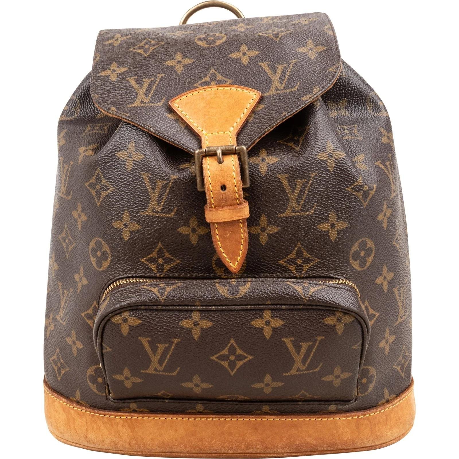 Montsouris leather backpack