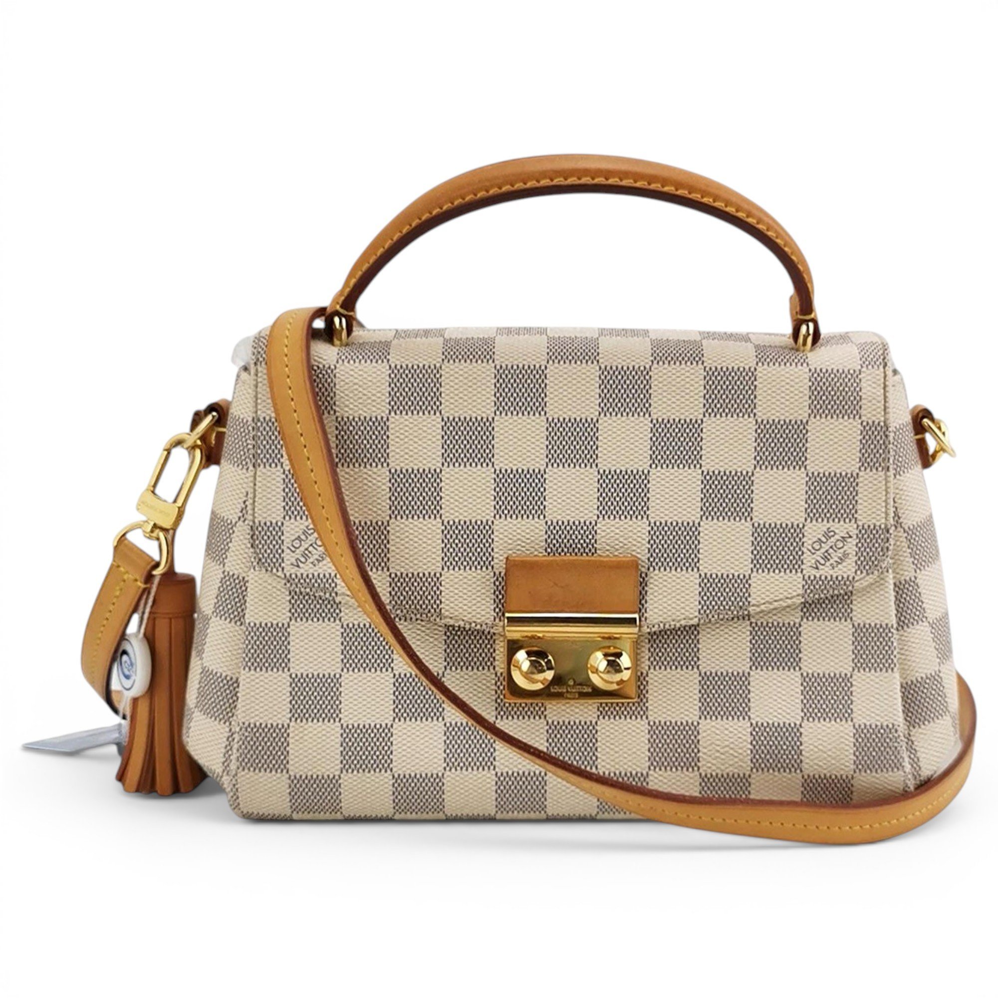 Croisette leather handbag