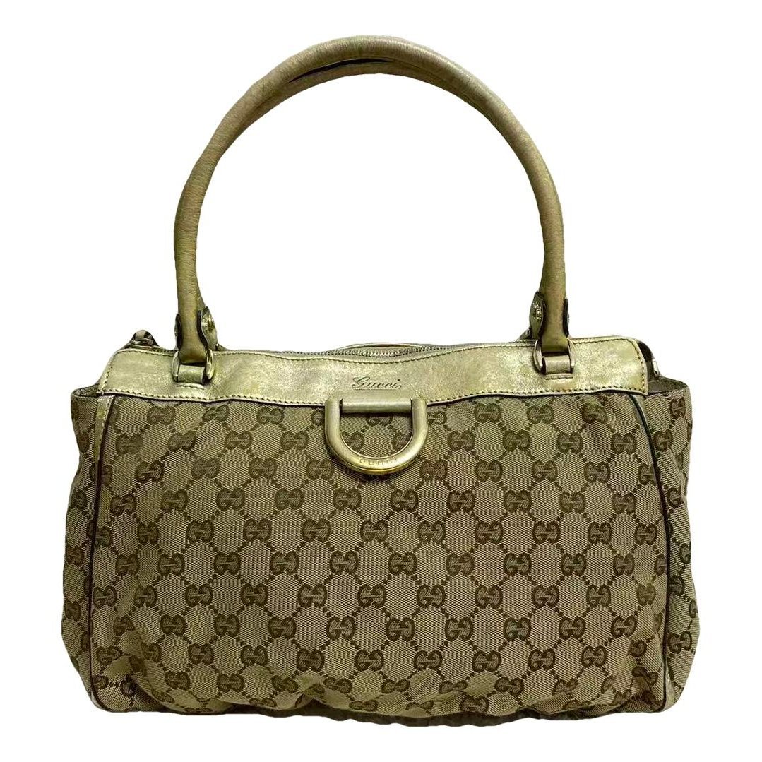 D-Ring leather handbag