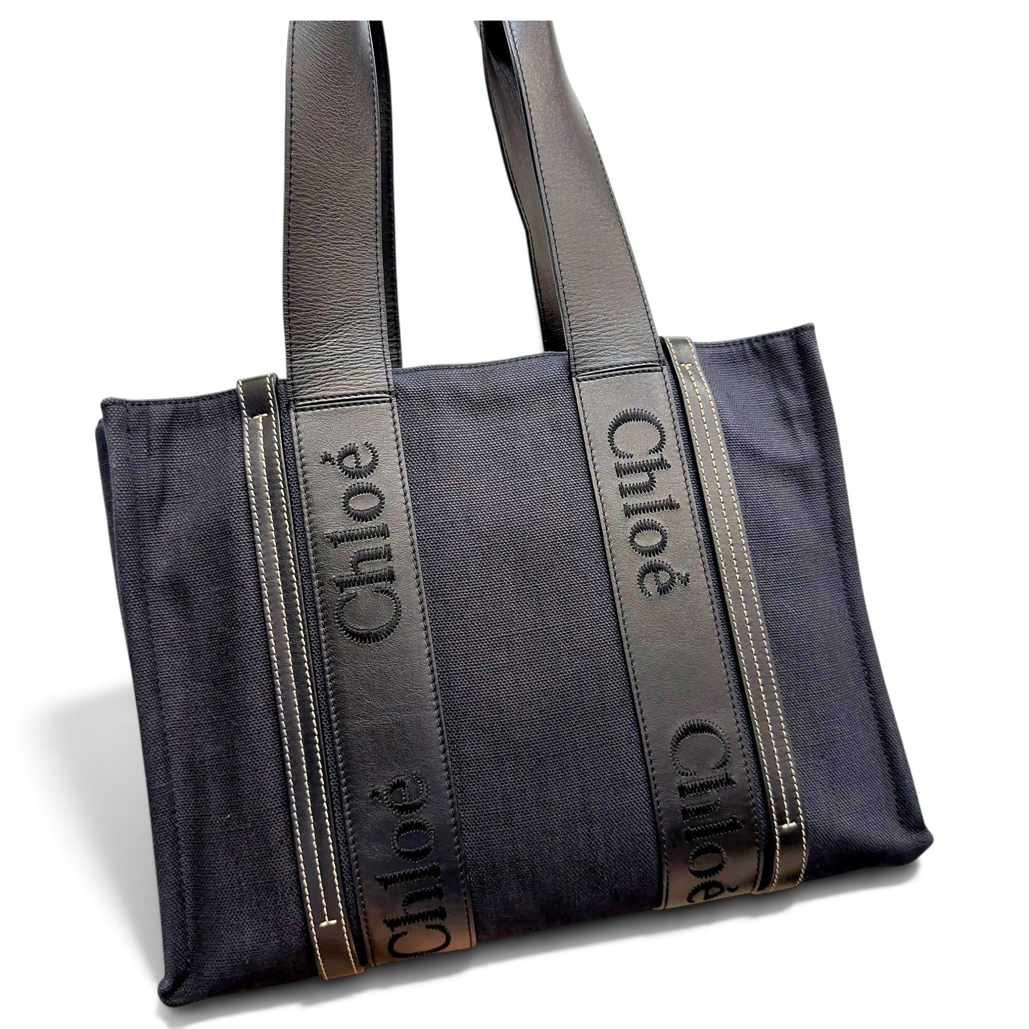 Woody cloth tote