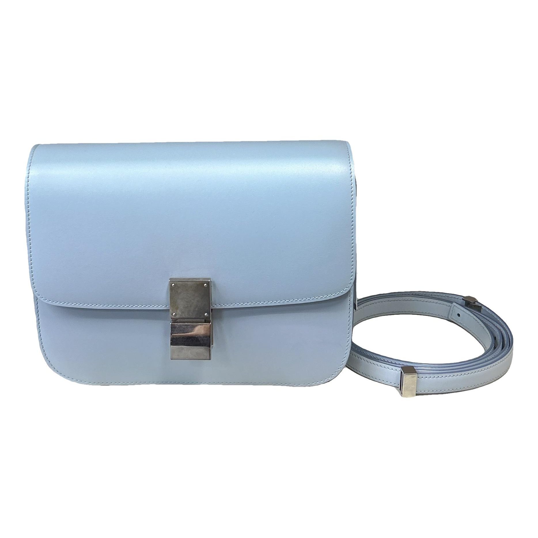 Classic leather crossbody bag