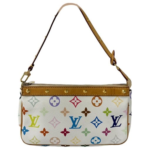 Louis Vuitton Pochette Accessoire leather handbag