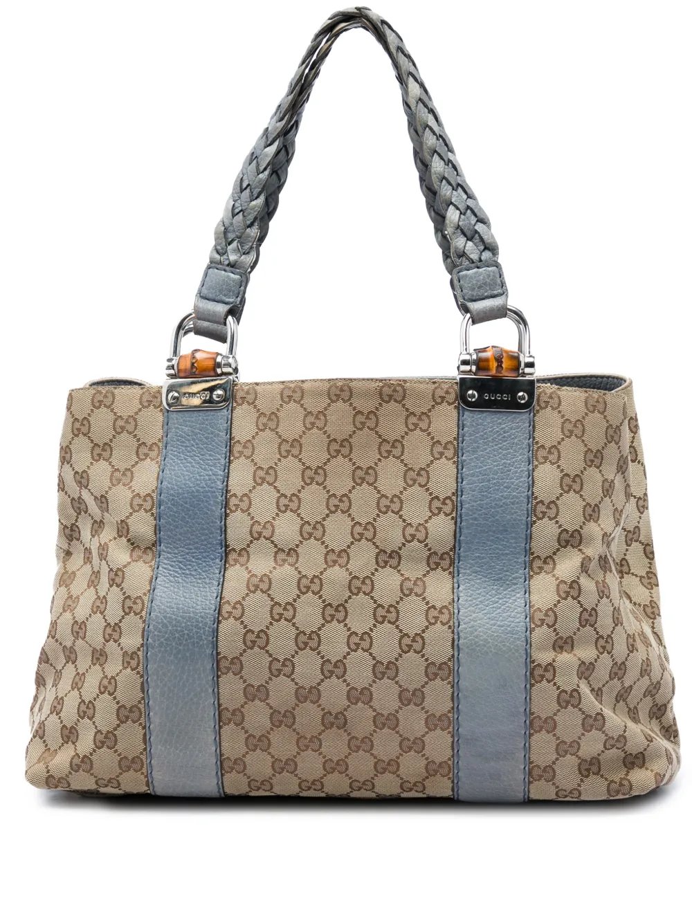 2016-2026 Medium GG Canvas Bamboo Libeccio tote bag