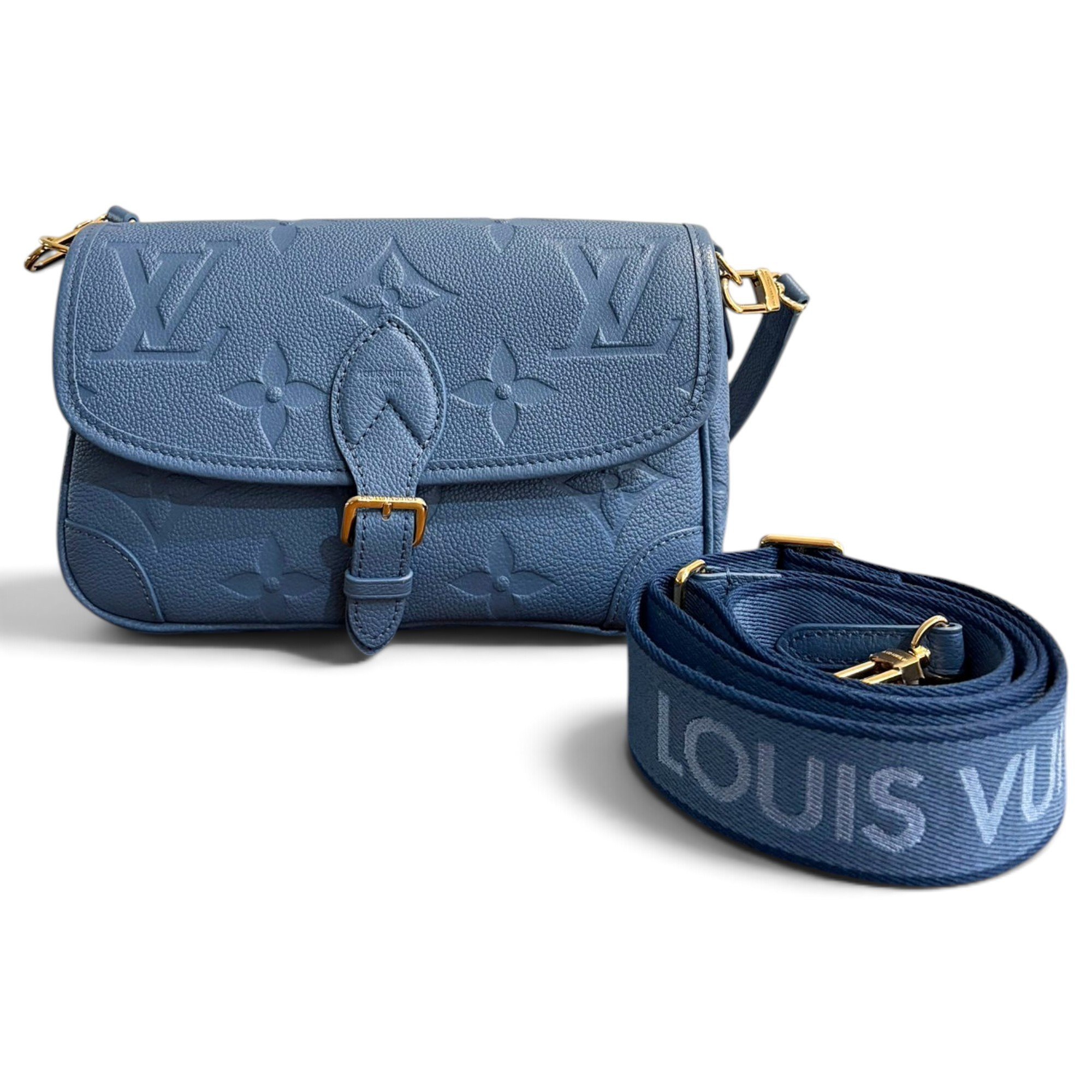 Louis Vuitton Diane leather handbag