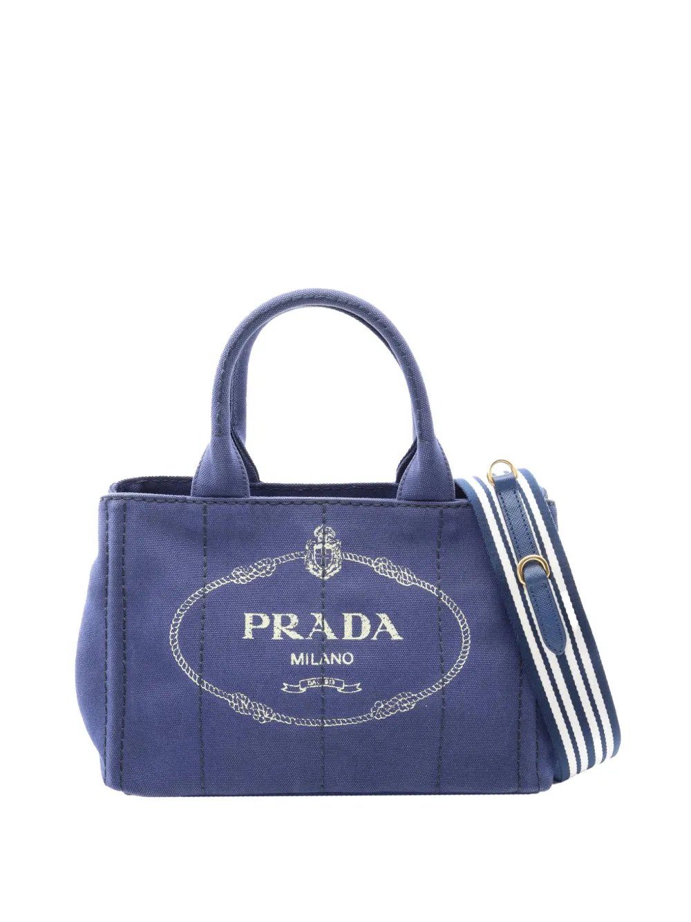 2010-2026 Small Canvas Canapa Logo Tote satchel